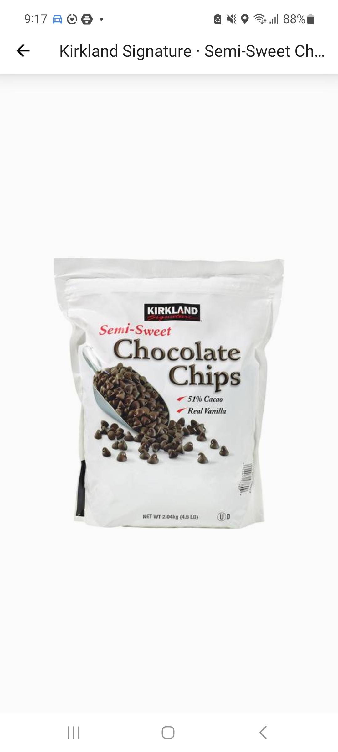 Has anyone tried the Kirkland semi sweet chocolate chips? r/Costco