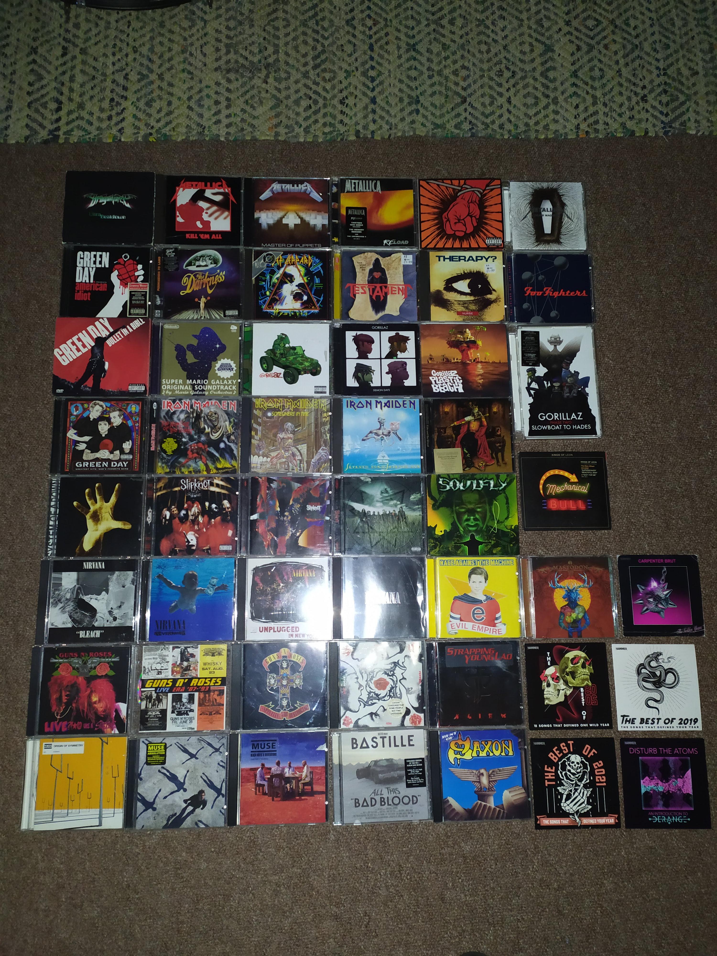 The Charity Shop CD Collection (90 of them cost less than £3!) r/Cd