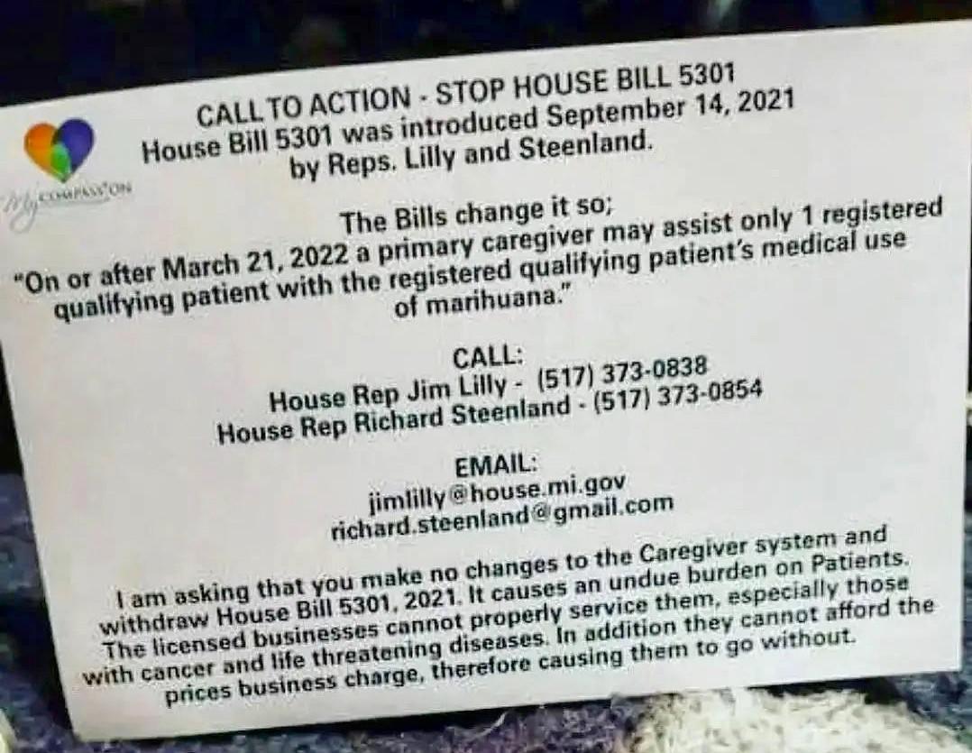 Michigan's Caregivers are about to get the shaft due to corporate greed