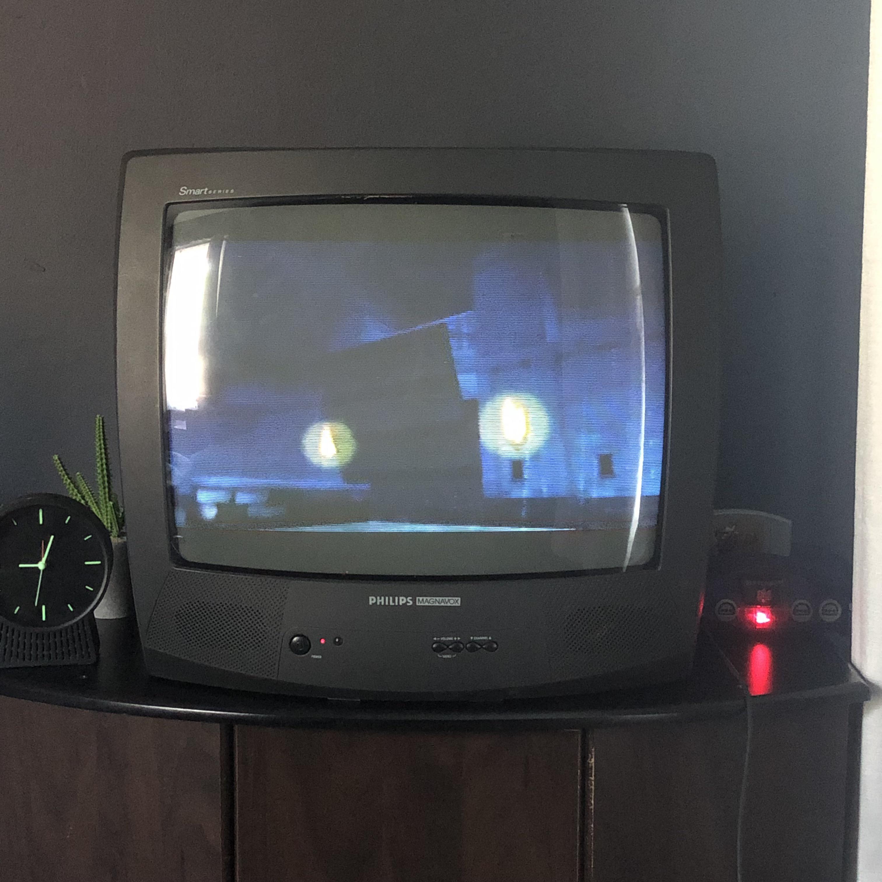 Finally got my own CRT TV to play my N64! Resale shop got it to me for