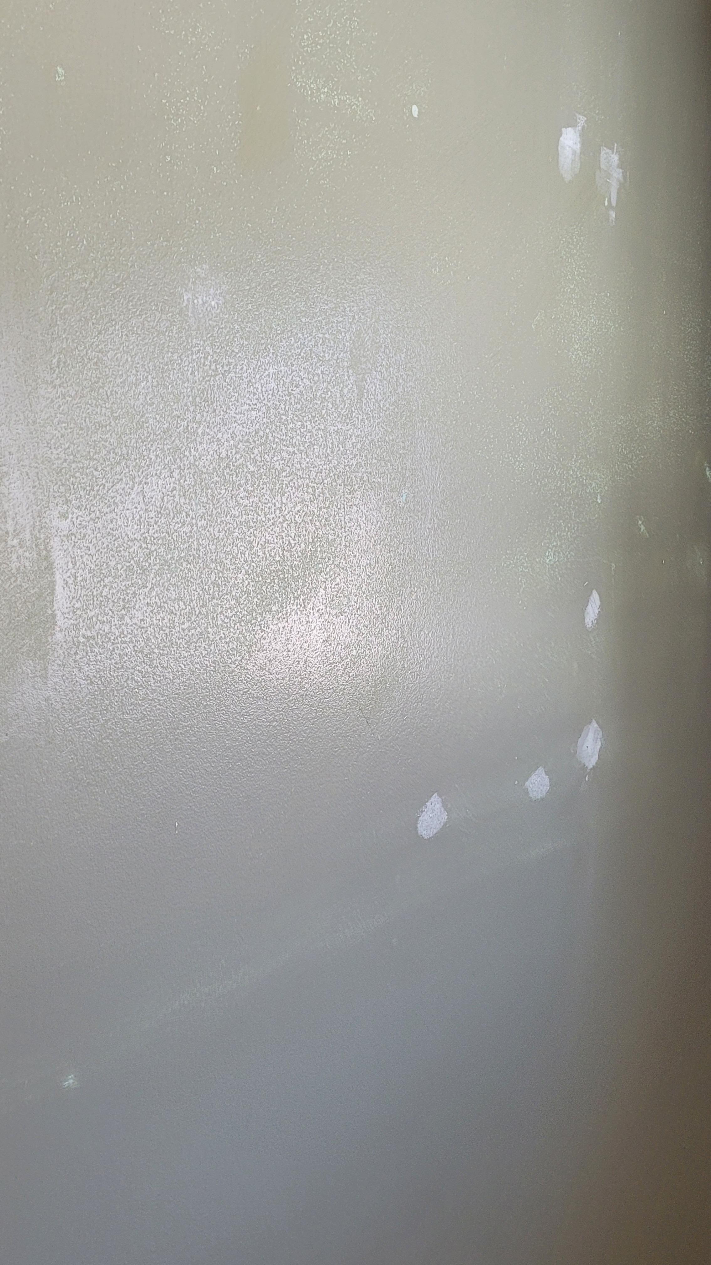Sanding semi gloss walls with 80 grit, still a sheen on the wall and