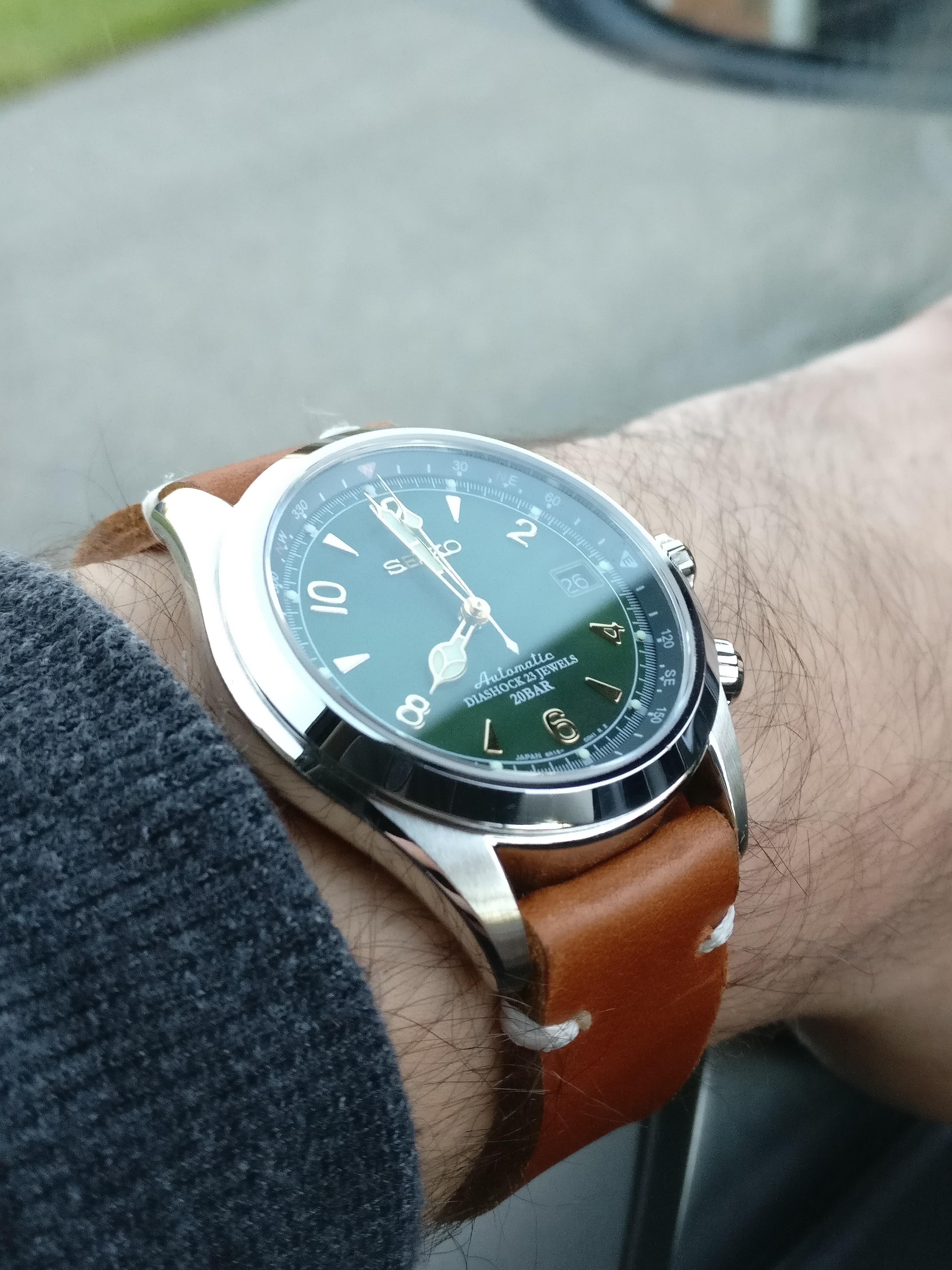 [Seiko] Alpinist from a few days ago r/Watches