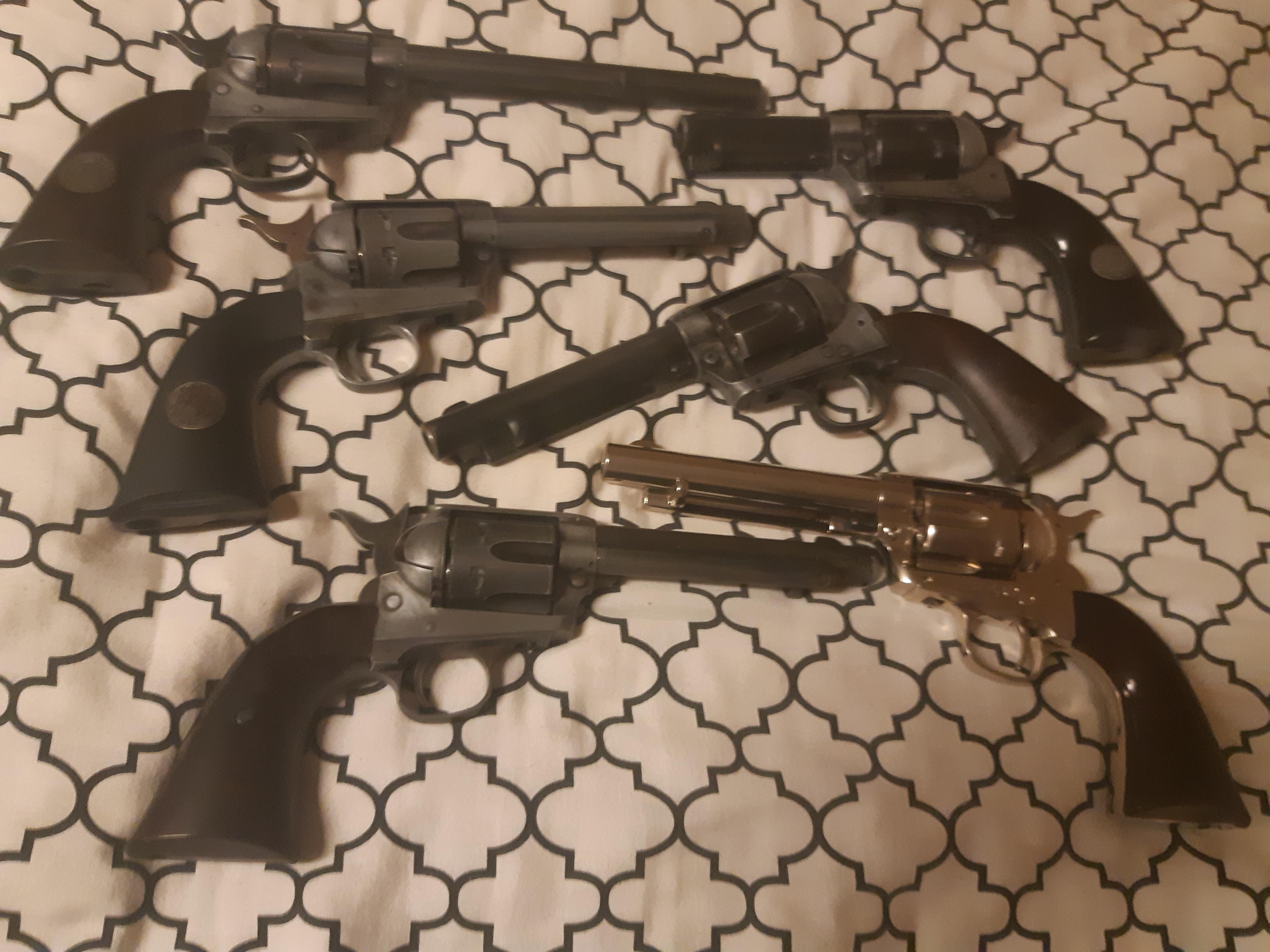 All my custom colt saa's so far airguns