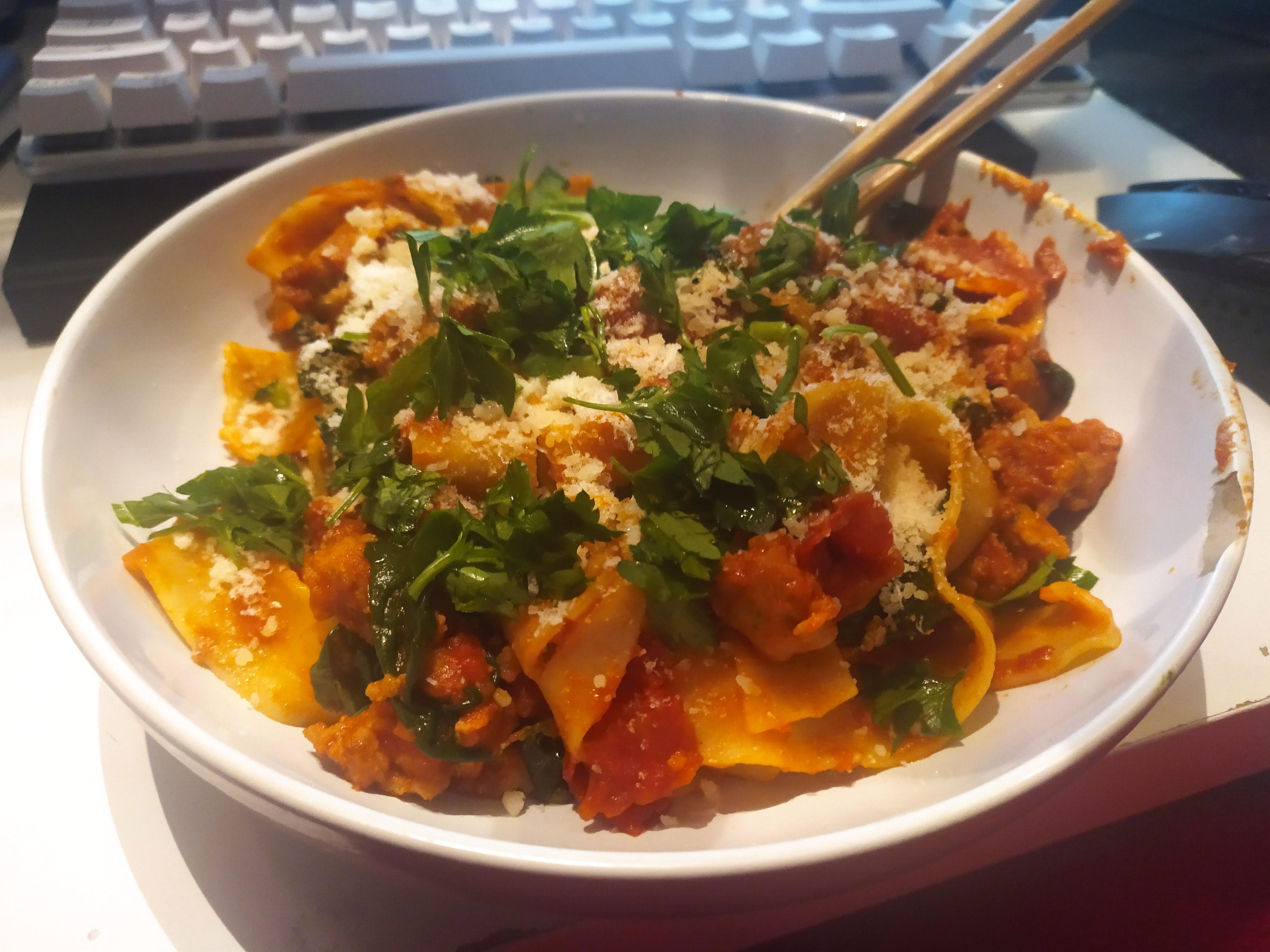 Porky Pappardelle (UK) r/hellofresh