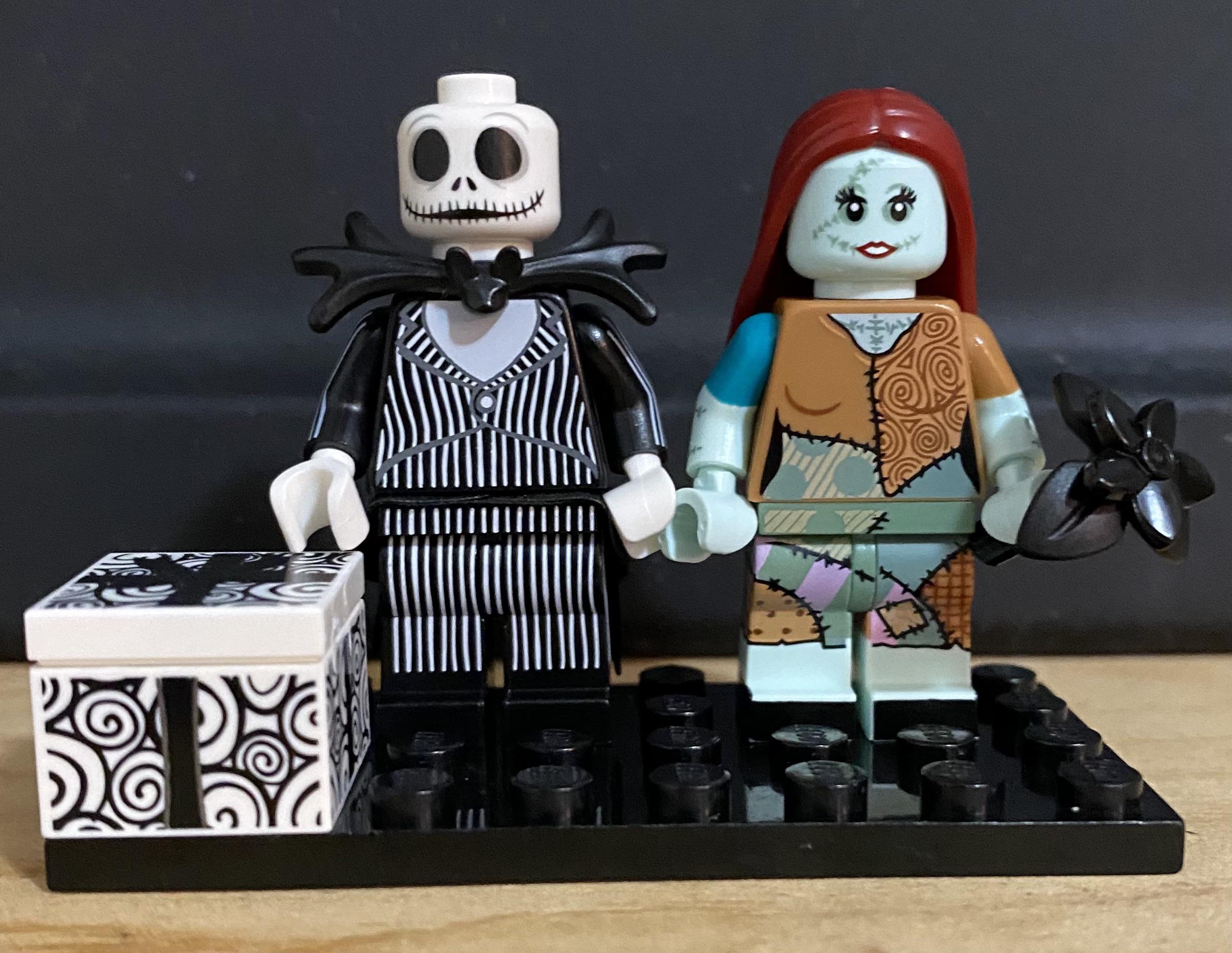 Nightmare before Christmas lego figures😊 r/lego