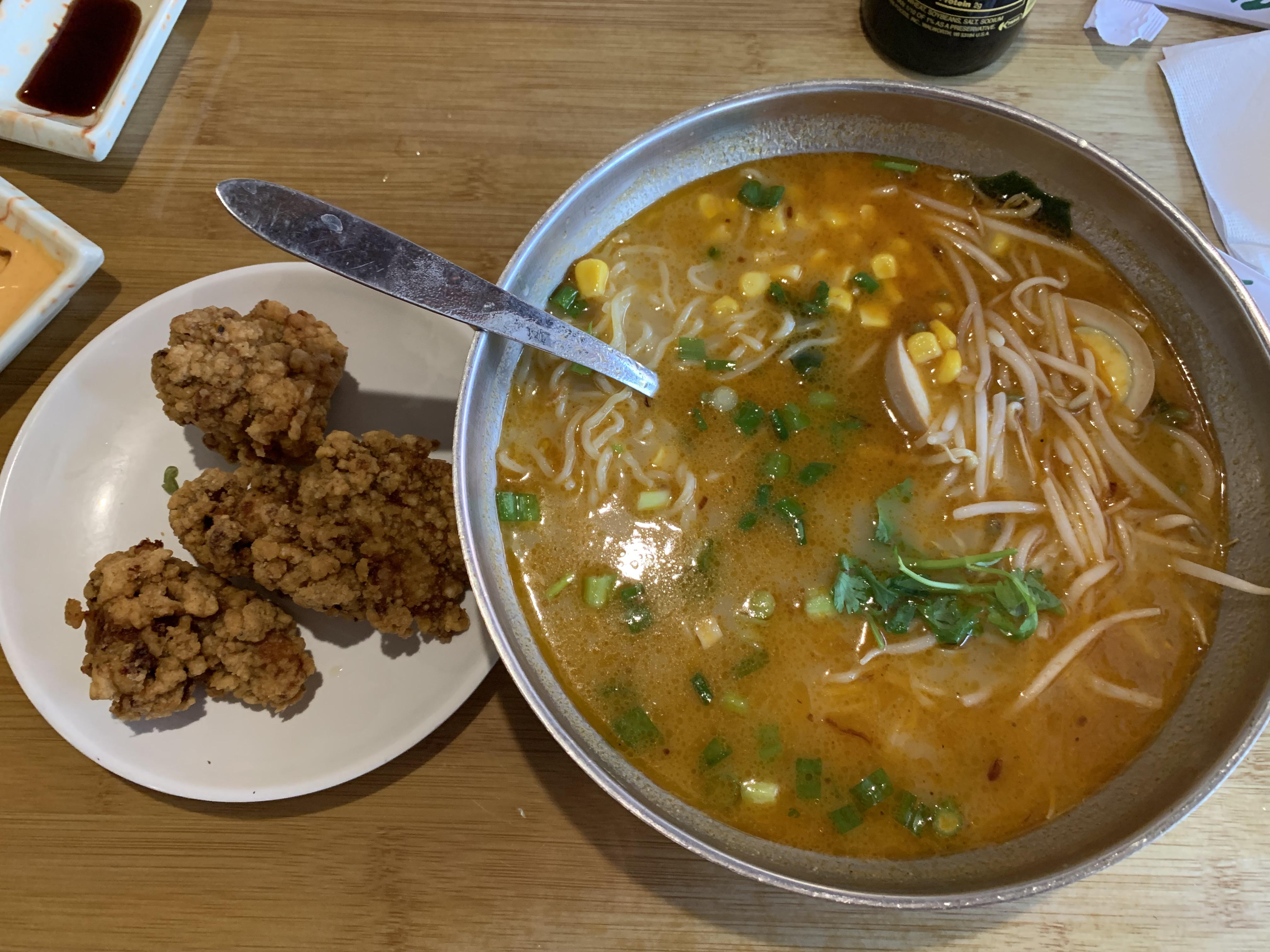 My favorite ramen. Chicken Curry Ramen Noodles Plus in Edison, NJ r