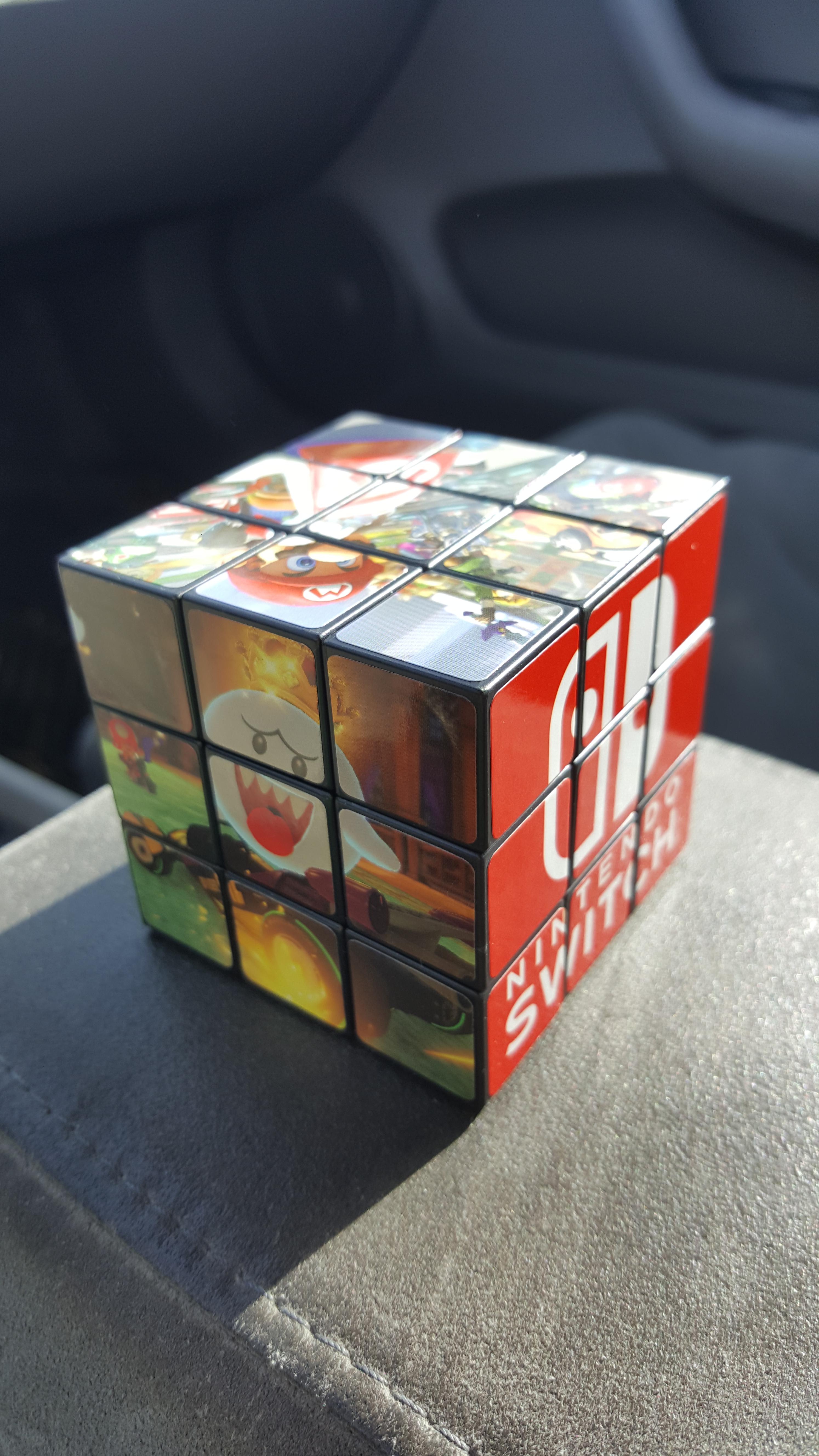 Target gives you a free MK8 rubiks cubes with the game r/nintendo