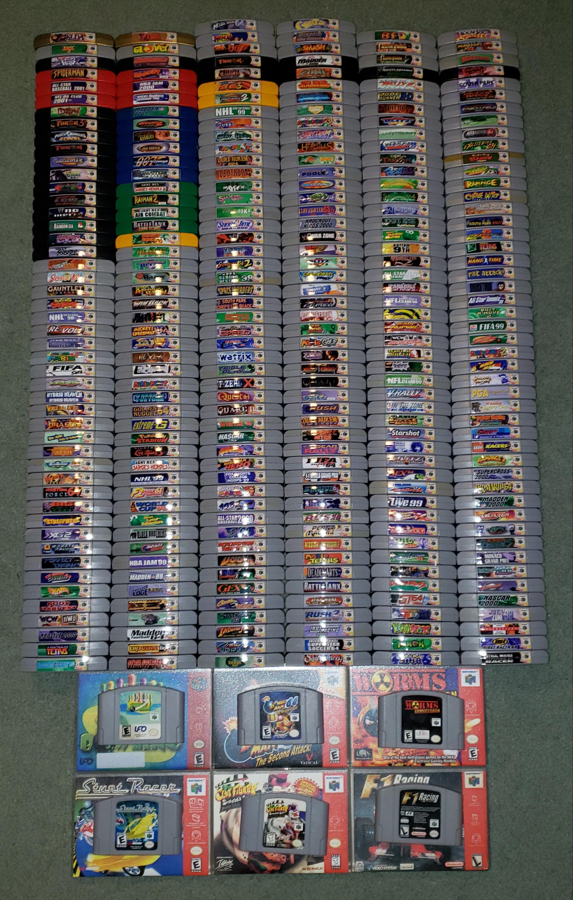 Nintendo 64 games collection plandetransformacion.unirioja.es