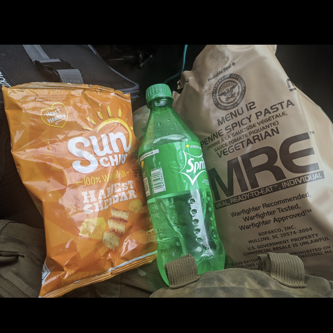 Got an MRE for ECP. Best MRE ever! r/securityforces
