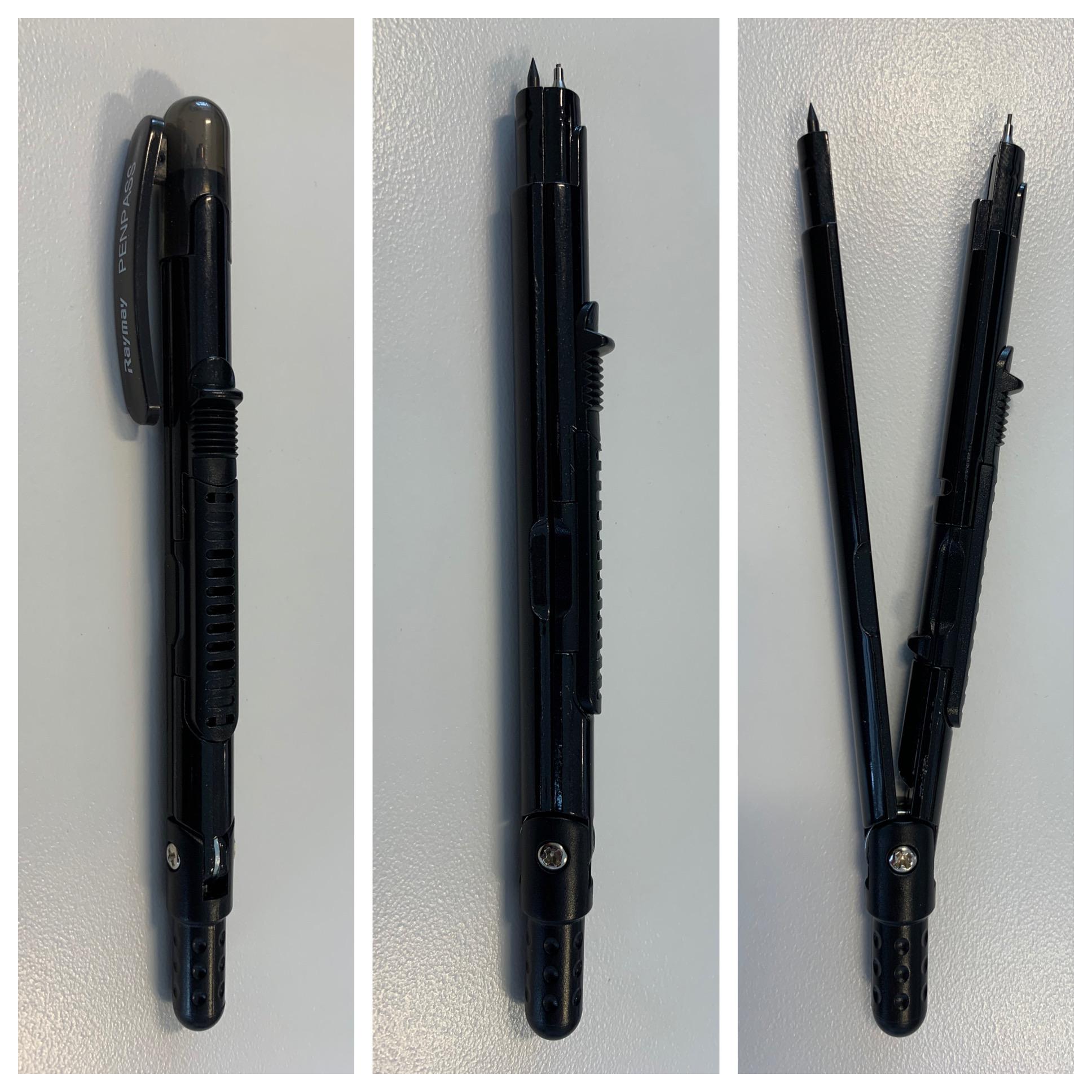 Maybe the most unique pencil in my collection Raymay Penpass. A