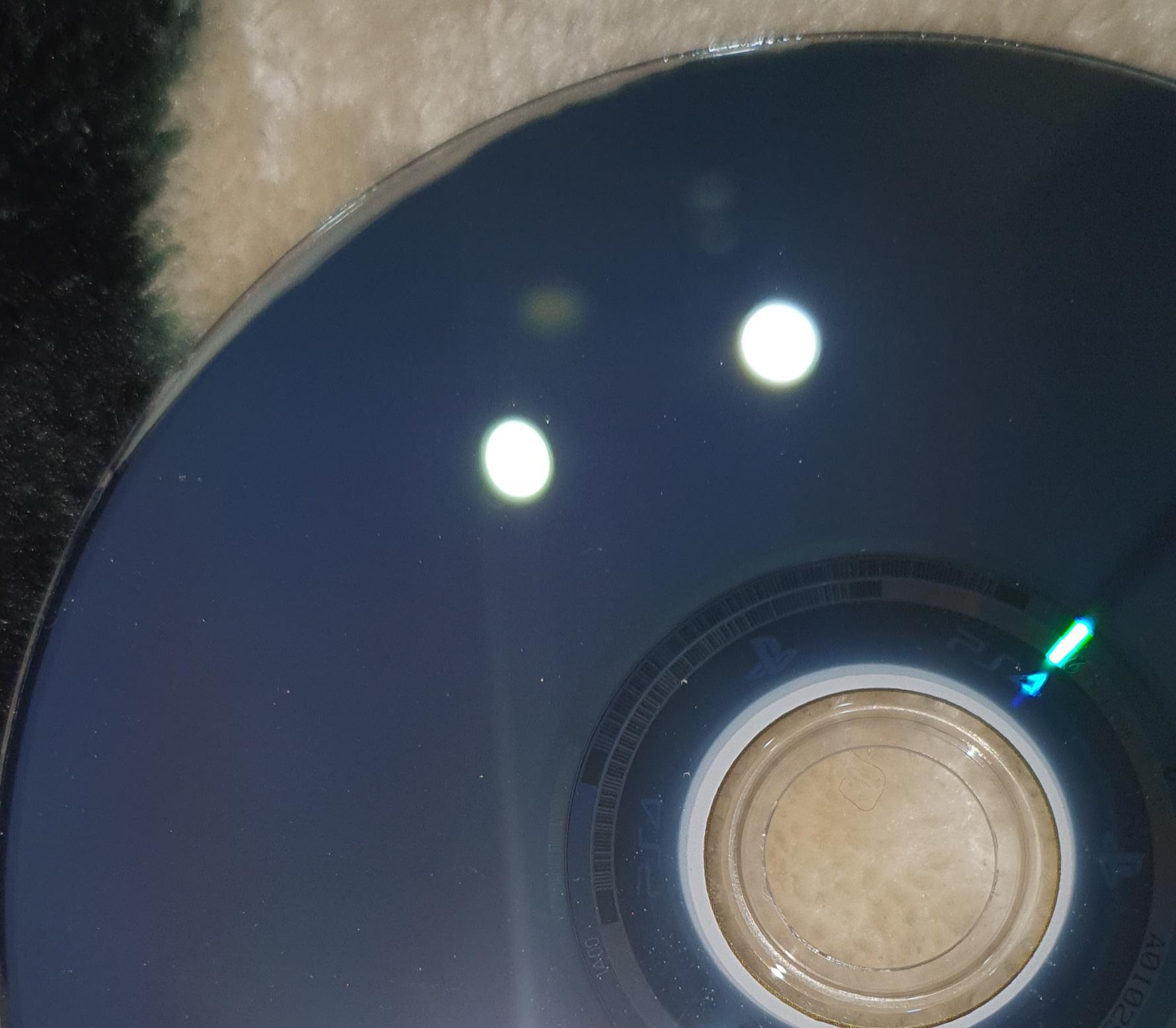 Does anyone know what that whiteish discolouration is around the very