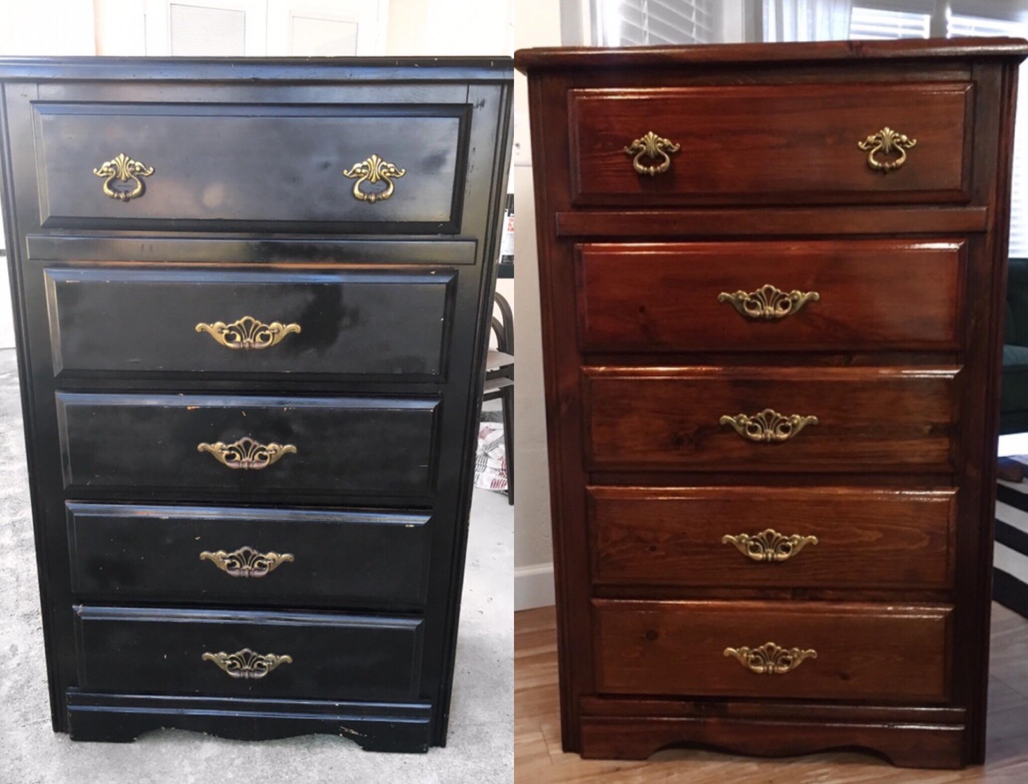 1988 (alleged) Ethan Allen dresser purchased for 40. I’ve spent the