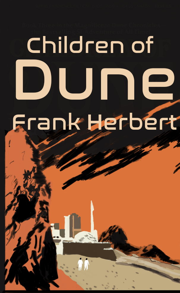 I re created the book cover of Children of Dune r/dune