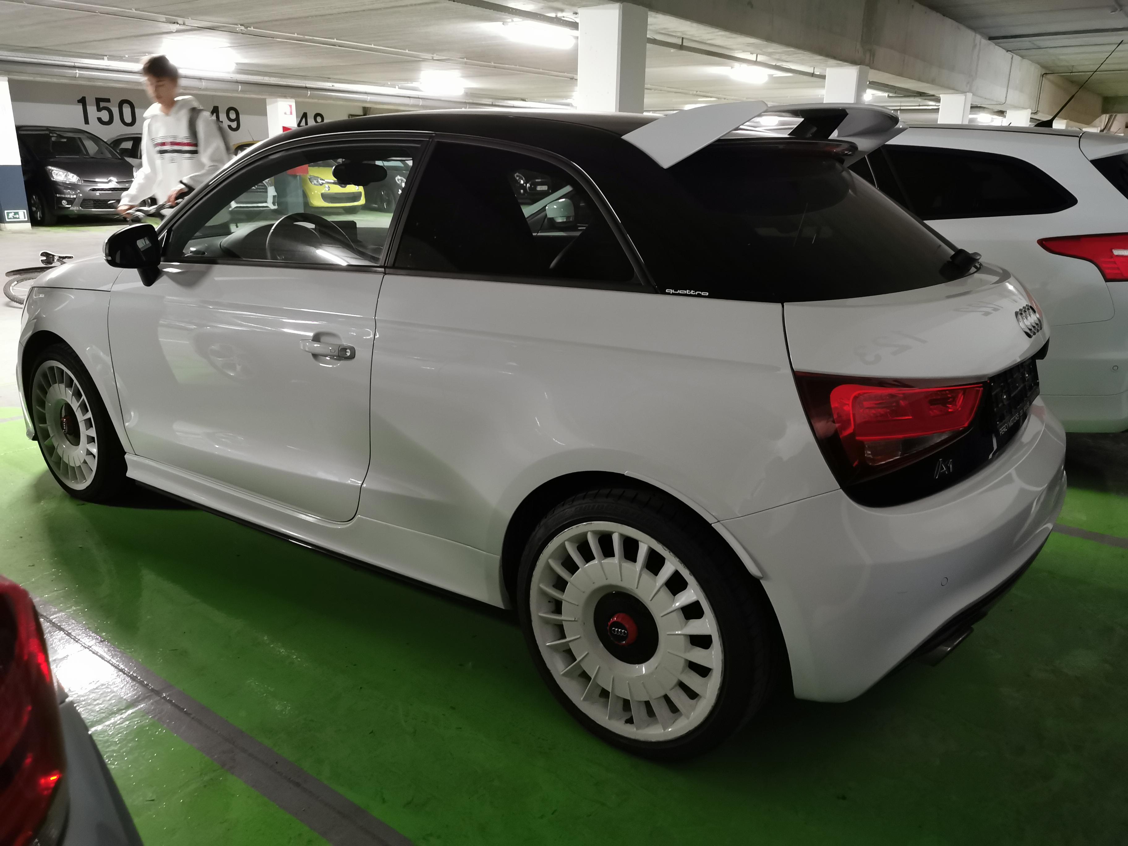[AUDI A1 QUATTRO], spotted in a garage we randomly went in, only 333