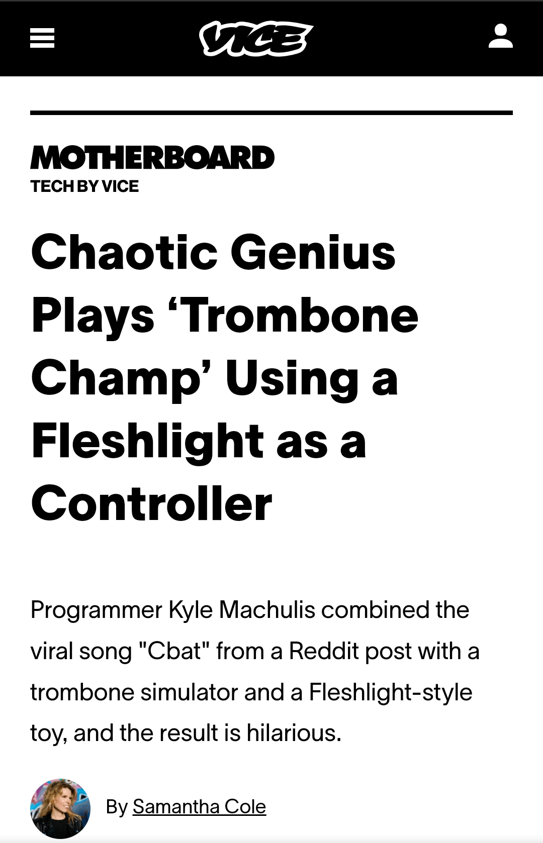 New peripheral dropped for Trombone Champ r/YMS