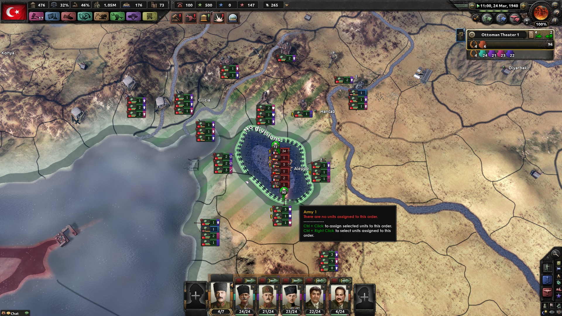 Allies vs The Might of the Ottoman Empire r/hoi4