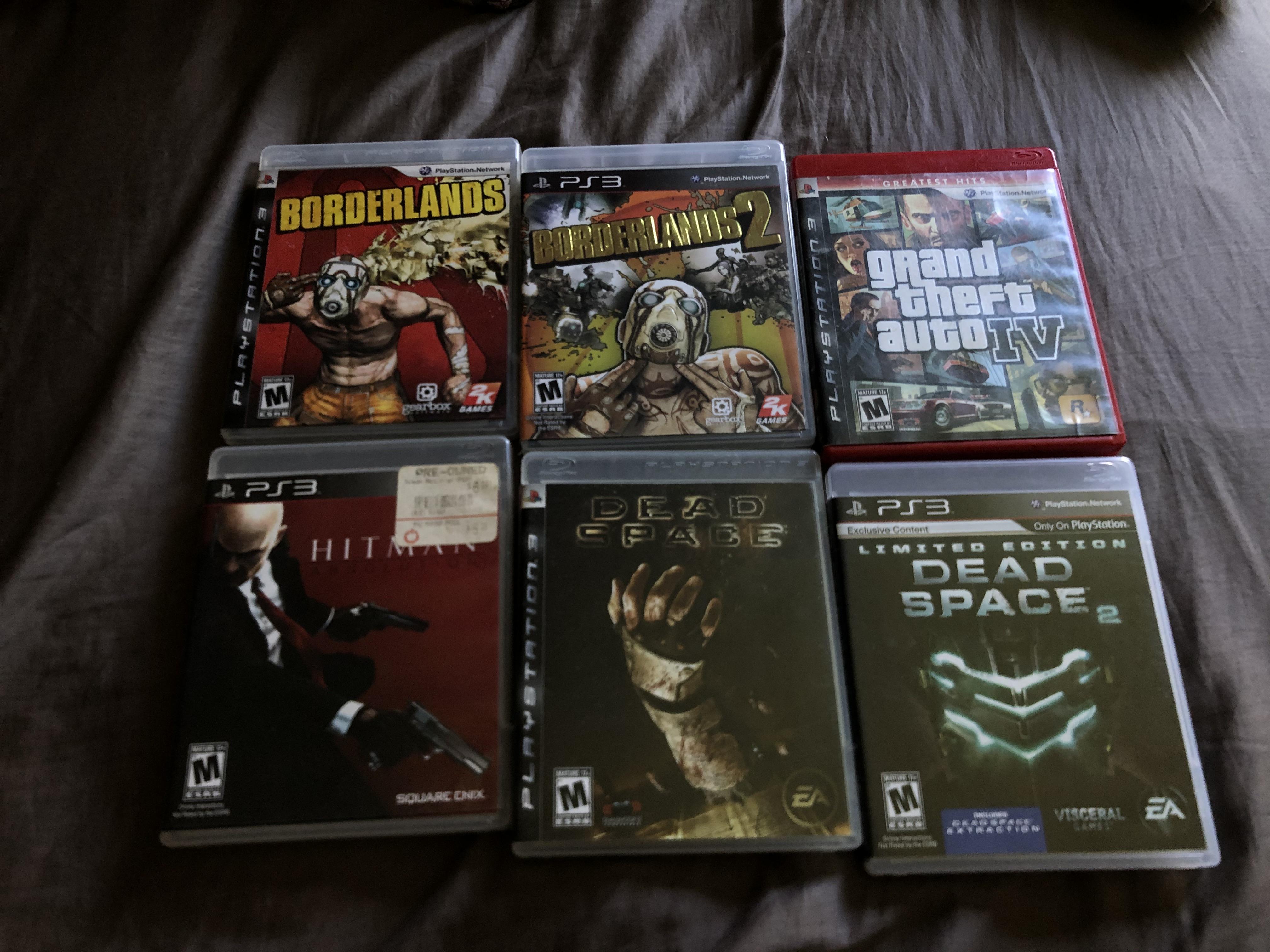 Nothing rare, but a local pawn shop had a fair selection of PS3 games