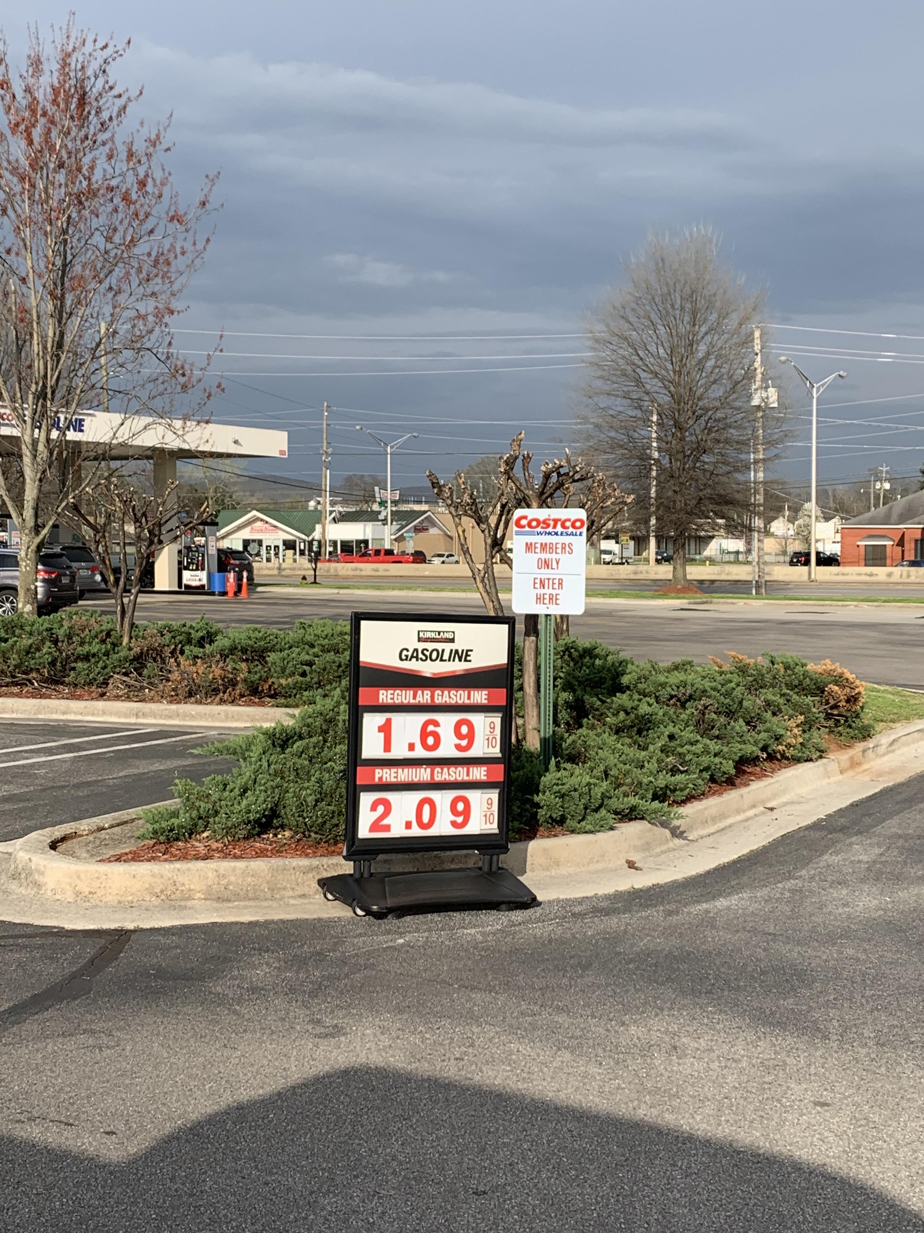 Gas prices at Costco r/HuntsvilleAlabama