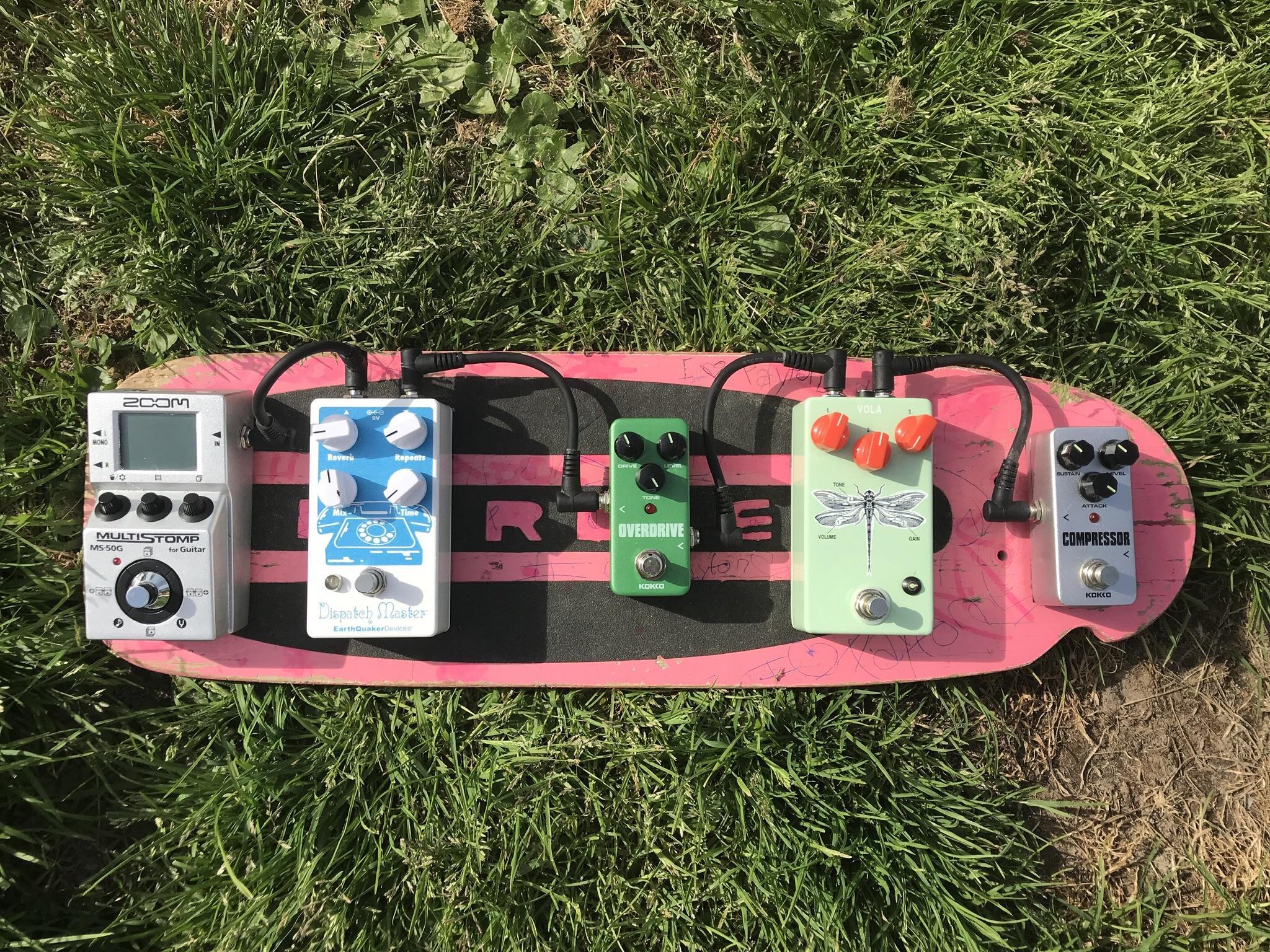 my first pedal board r/guitarpedals