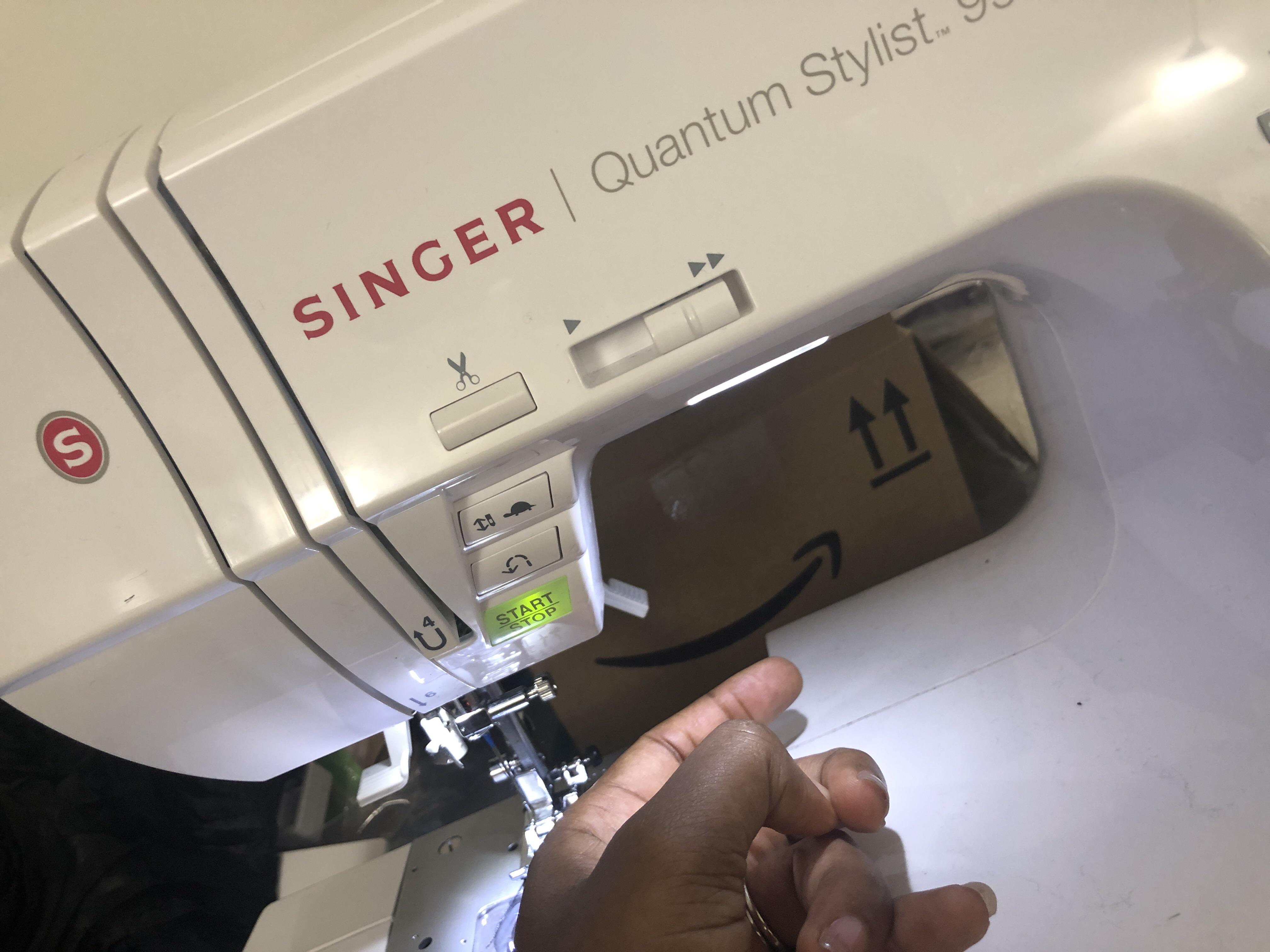 Machine presser foot slack, how do i fix it please? r/sewhelp