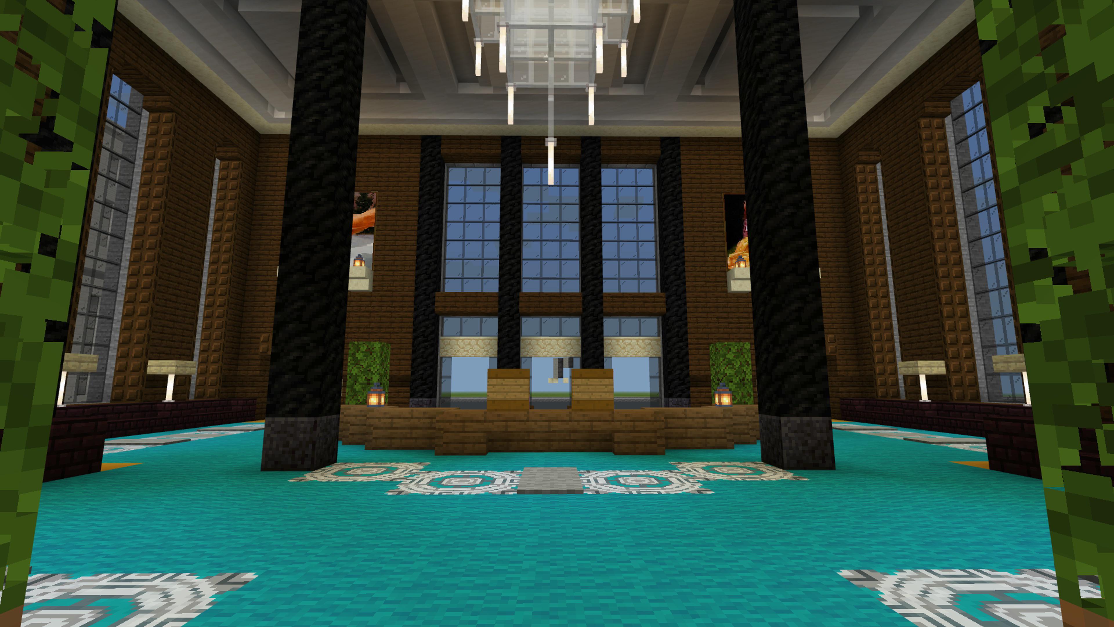 Minecraft Hotel Room Design