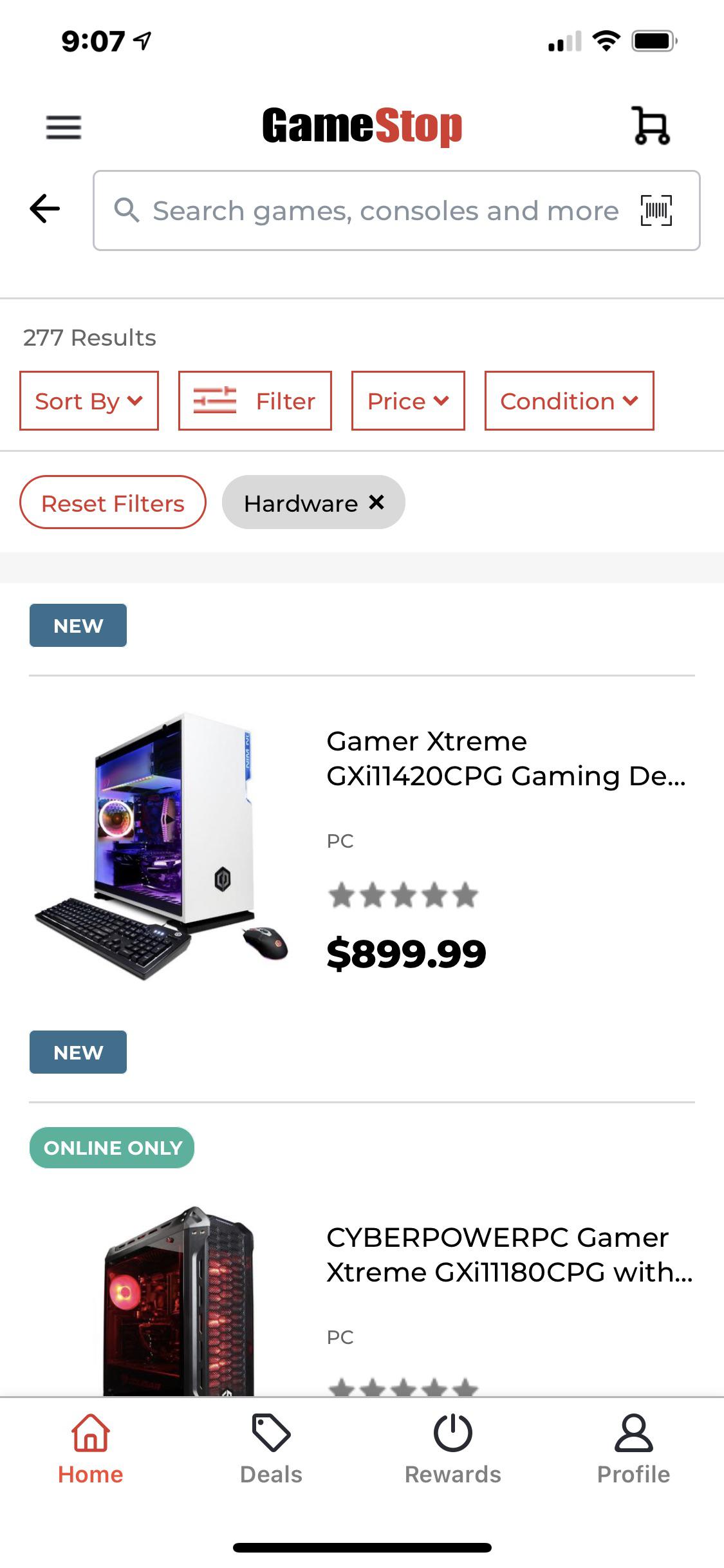 GameStop now selling high end gaming PC’s, PC Accessories including monitors, and PC parts! r/GME