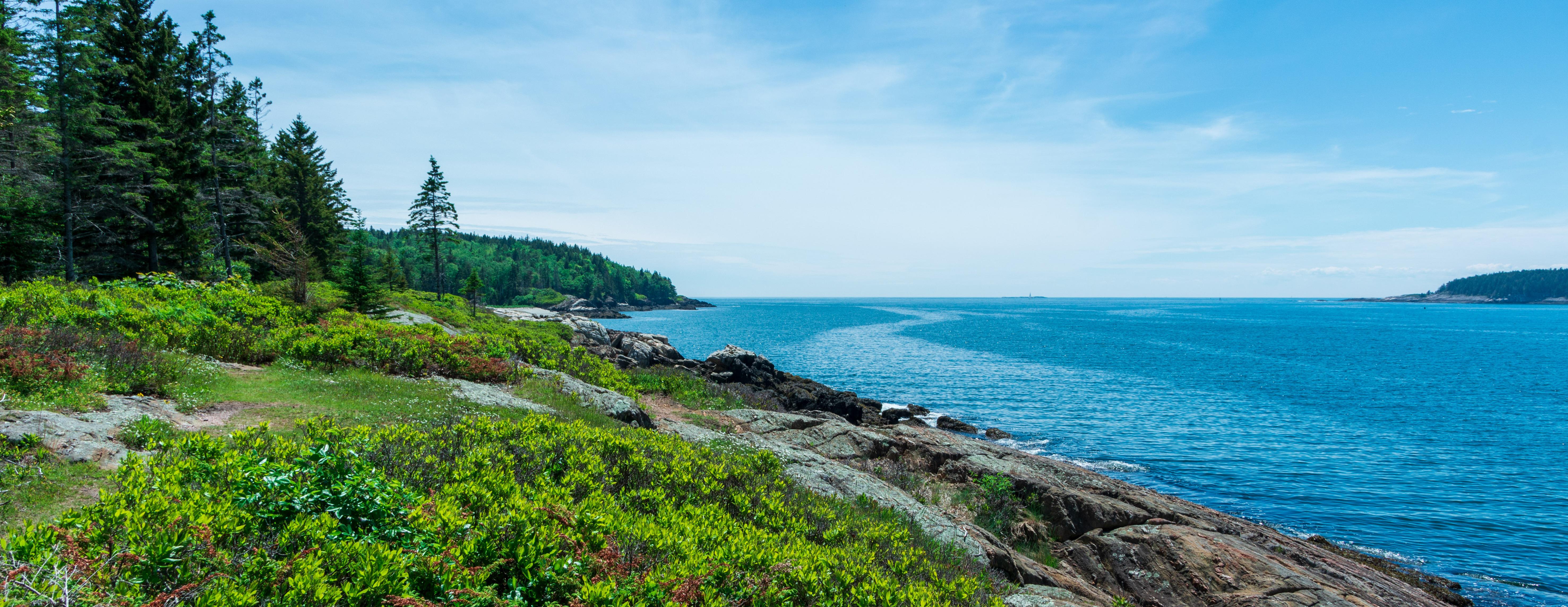 Hermit Island, Maine [OC] [5907x2288] EarthPorn
