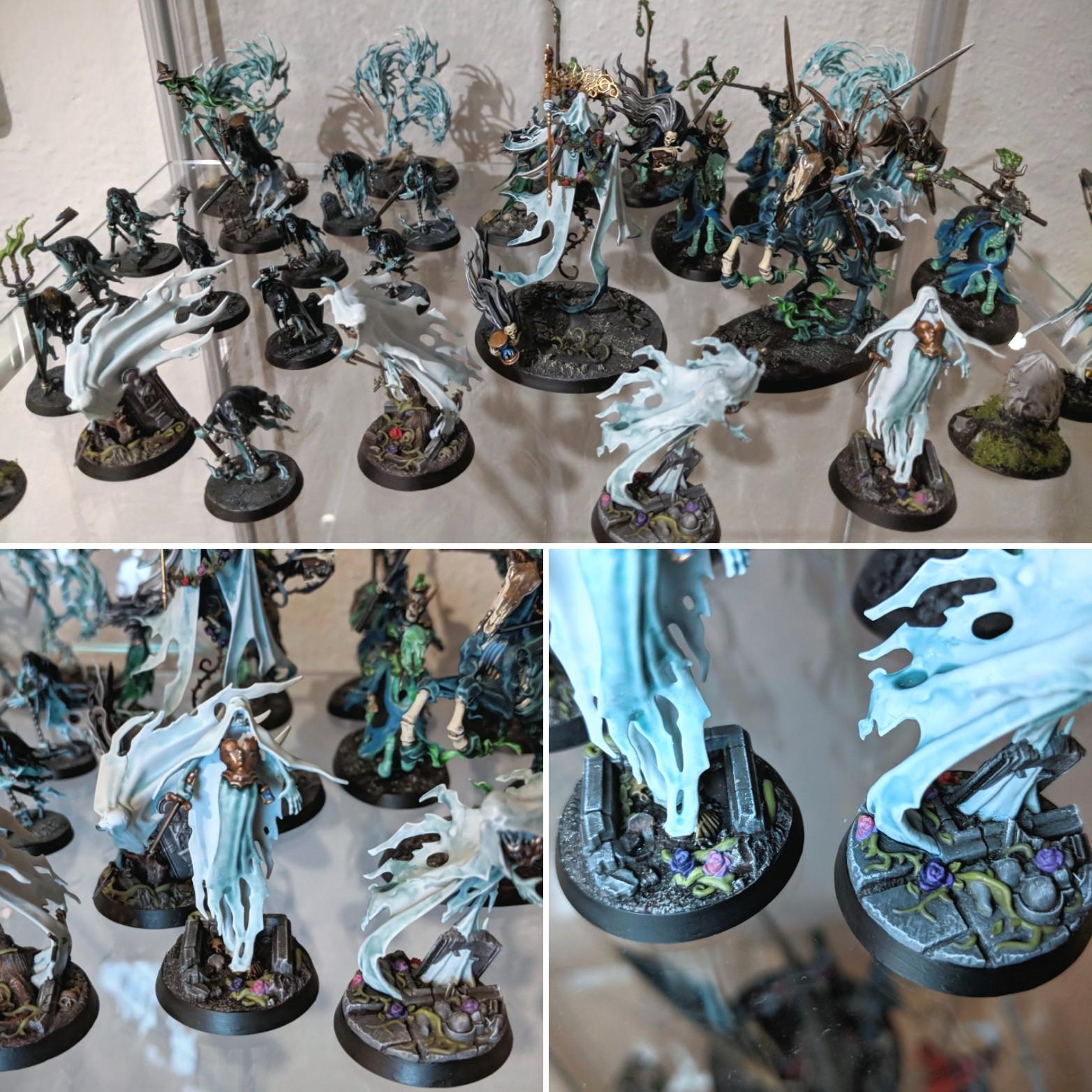 Finished my banshees to round out my Nighthaunt army. Still missing