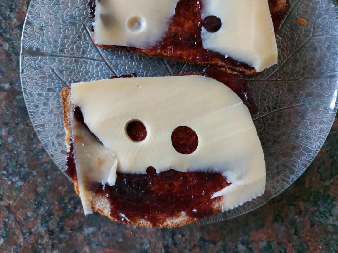Cheese and jam??? r/StupidFood