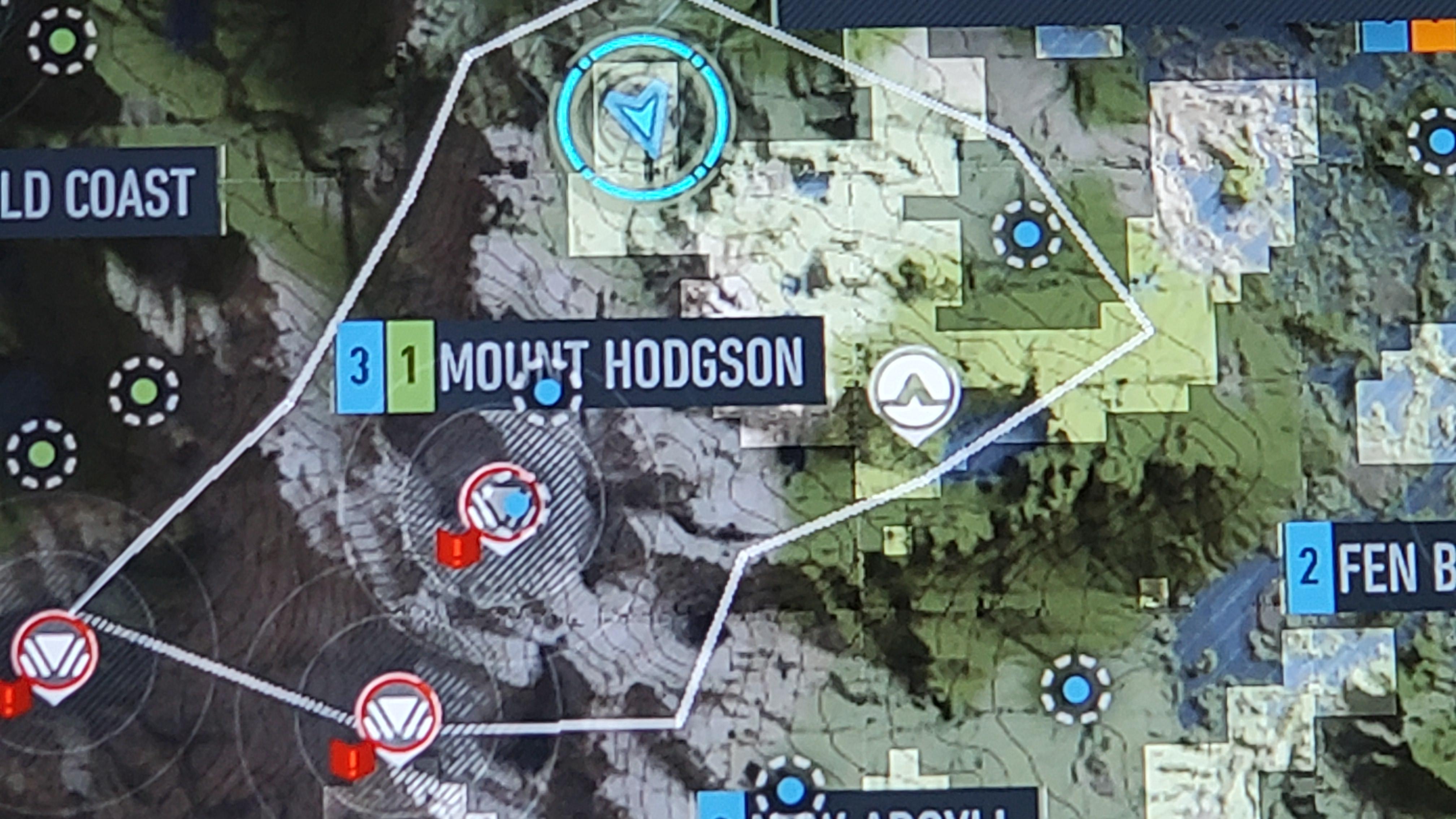 GOLD! North side of Mount Hodgson at Cold Lake. BreakPoint