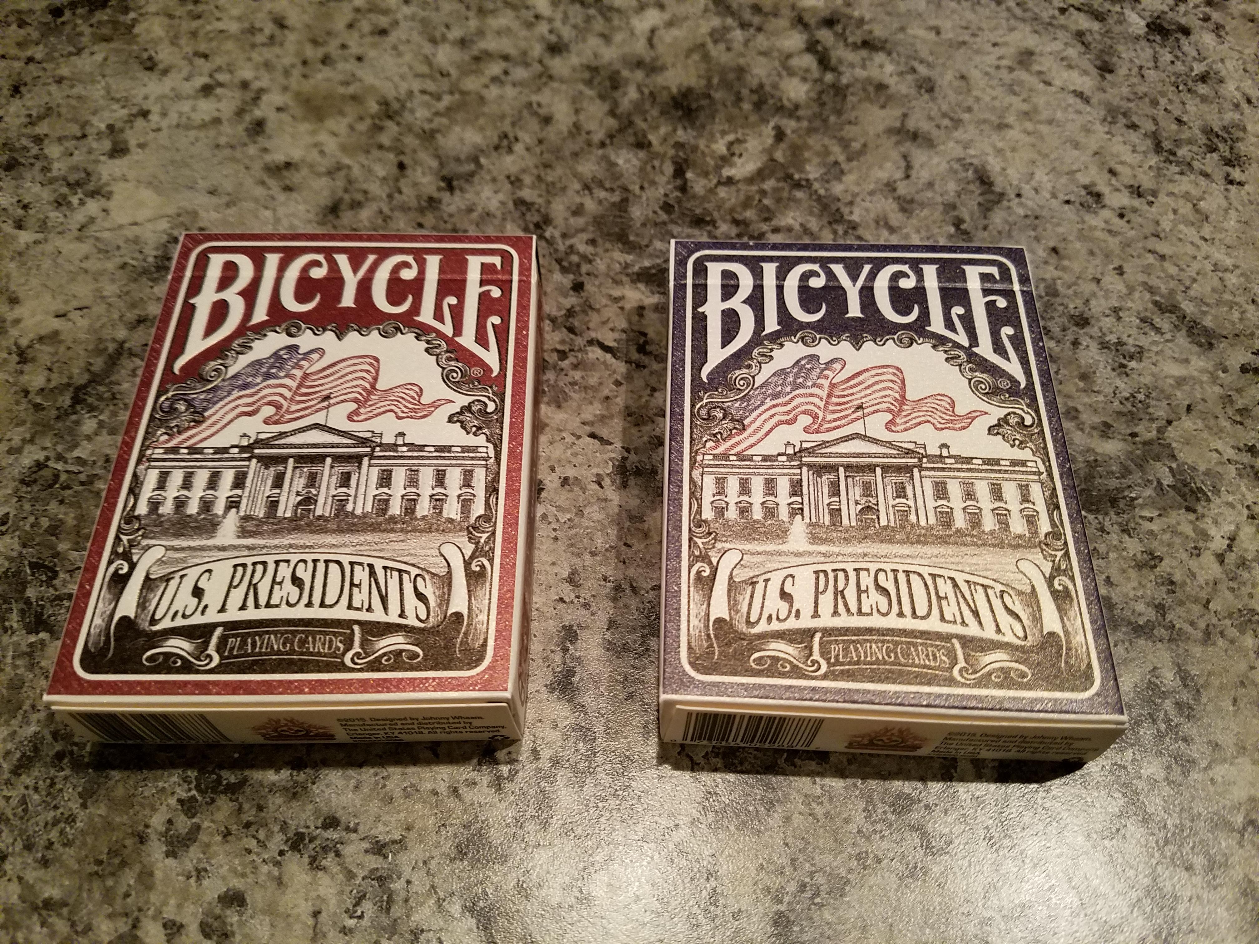 Found on clearance for 2.99 each at Safeway r/playingcards