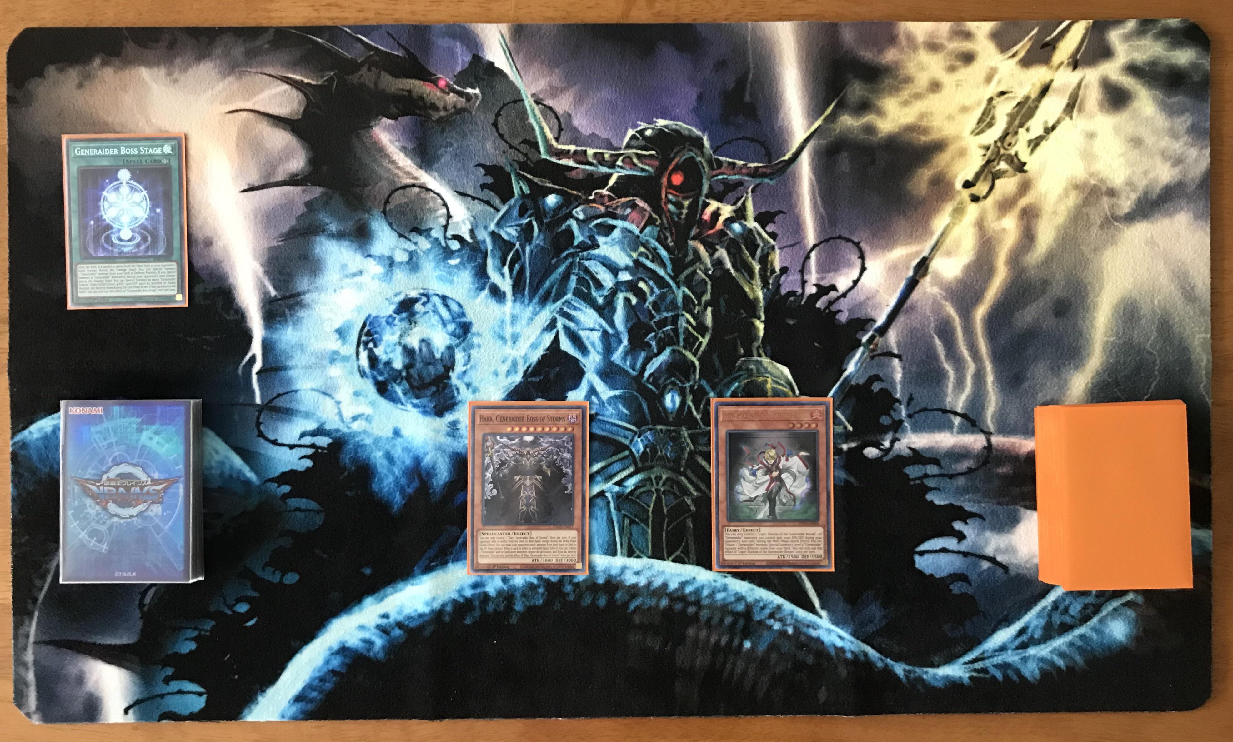My Generaider cloth mat arrived in the mail r/yugioh