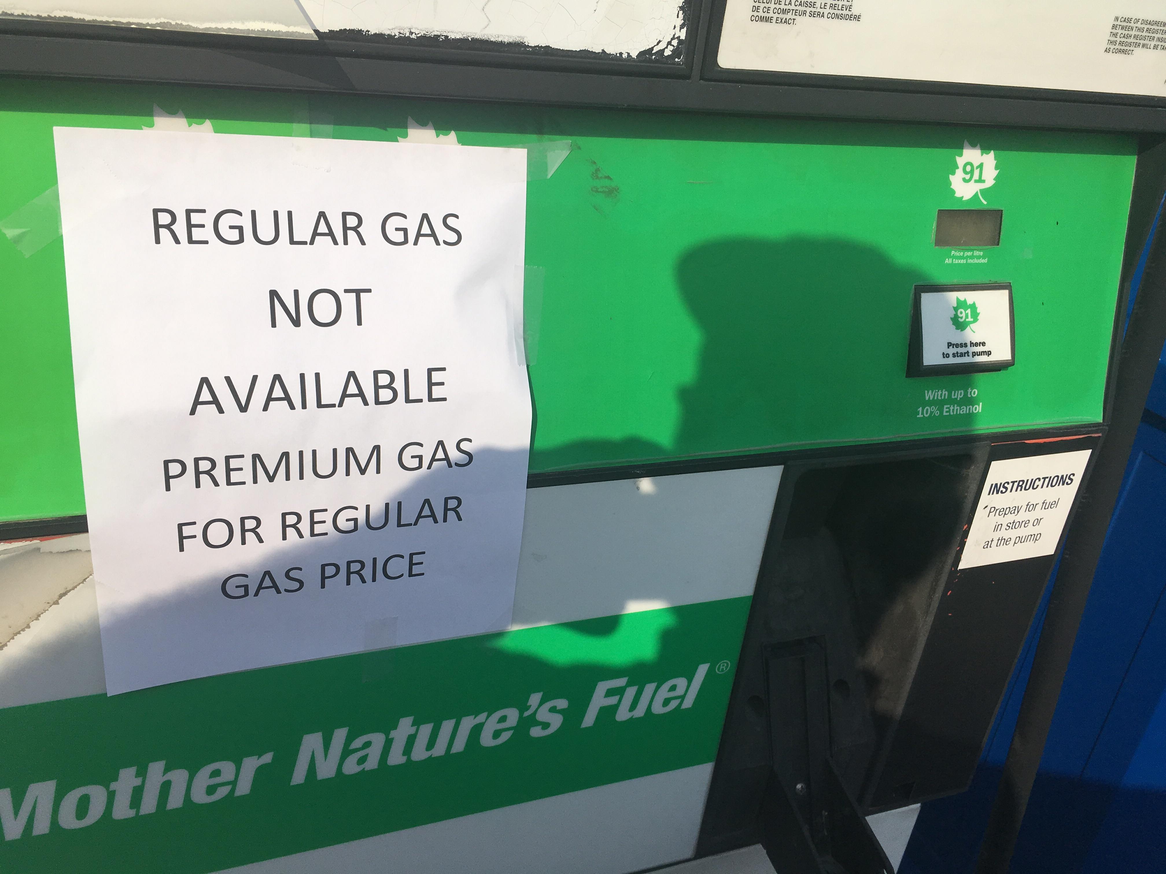 1.249 Premium Gas Husky on Chemong Bellevue Peterborough