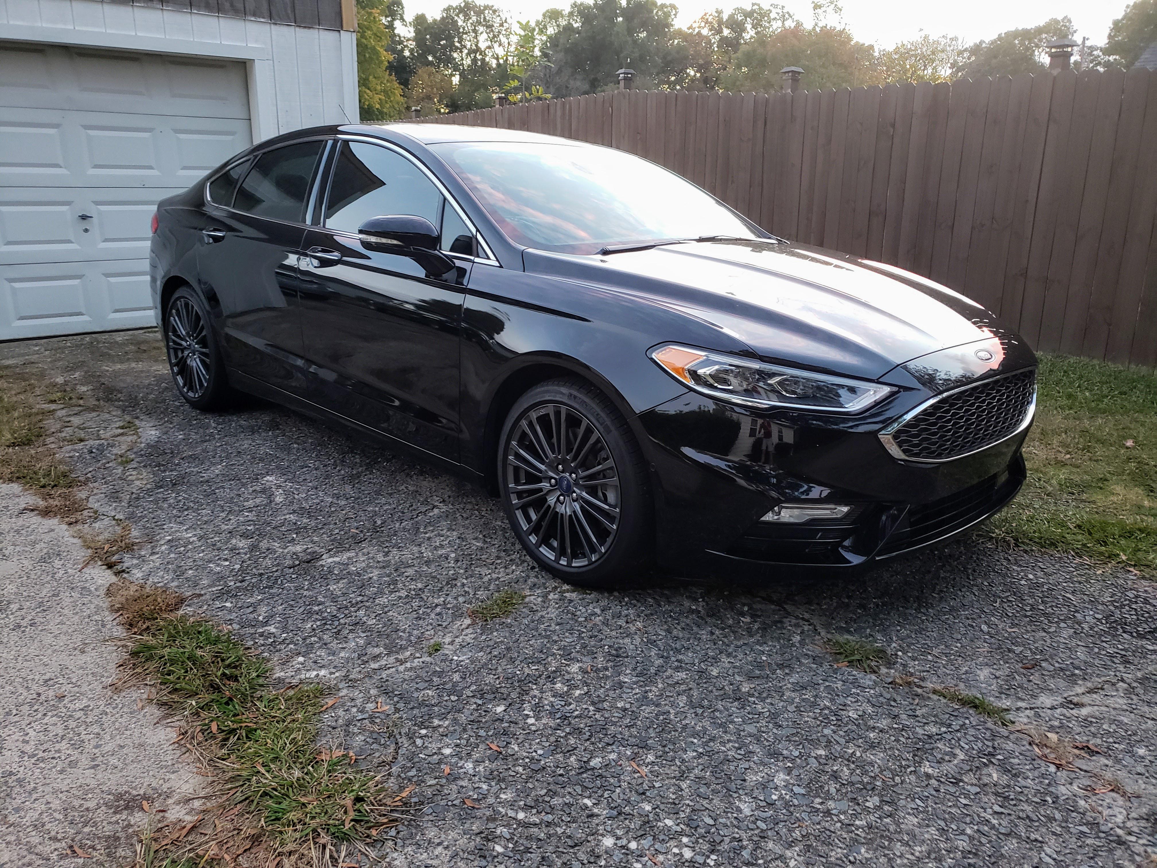 2017 Fusion Sport with Focus RS wheels r/Ford