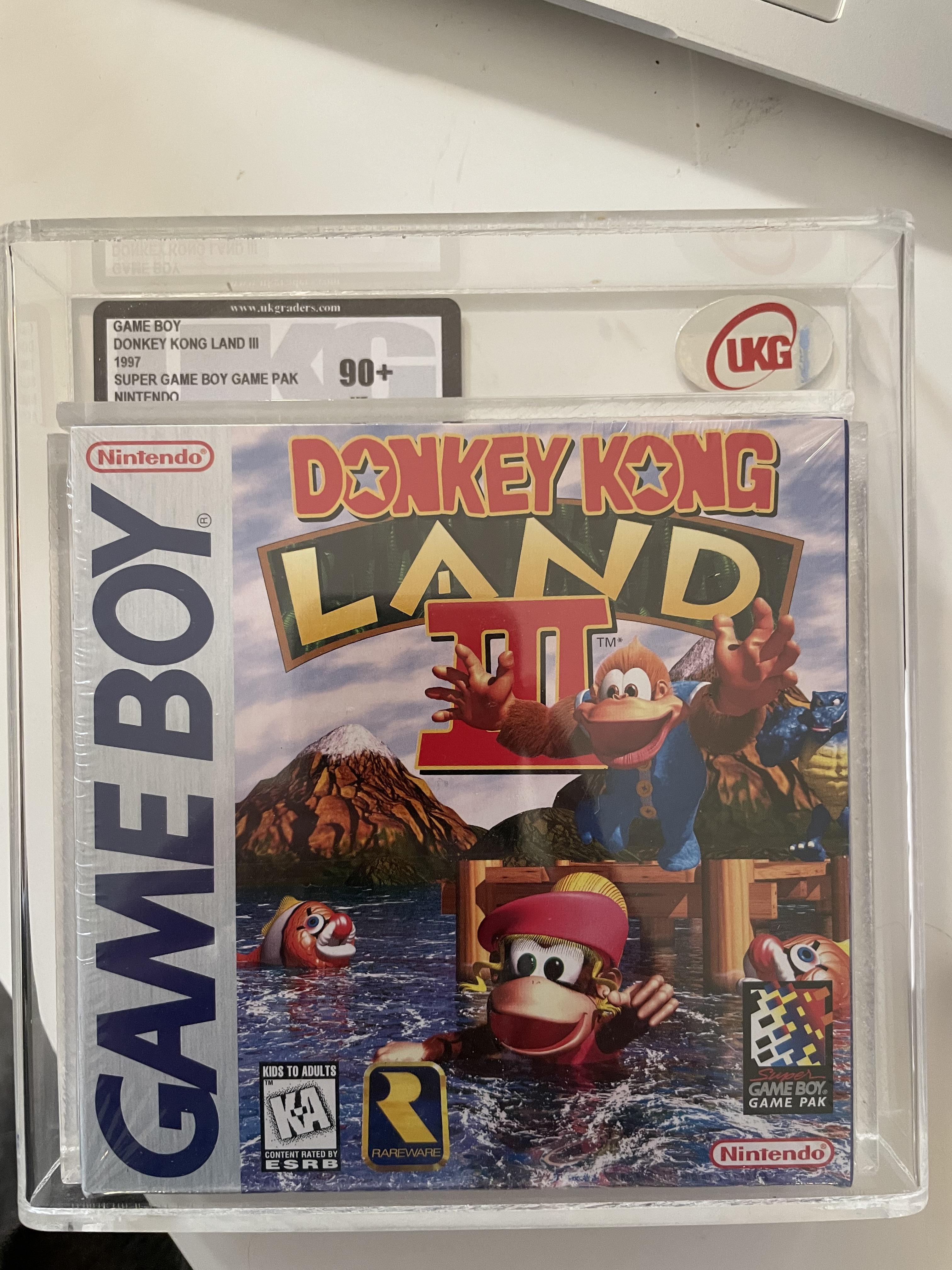 Gameboy Donkey Kong Land 3 Sealed r/retrogaming