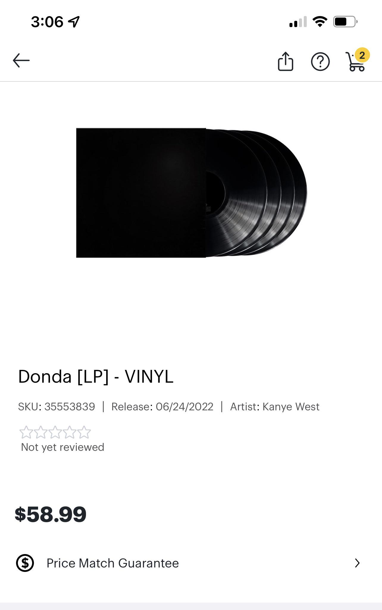 Donda Deluxe Vinyl Available For Preorders at Retailers! WestSubEver