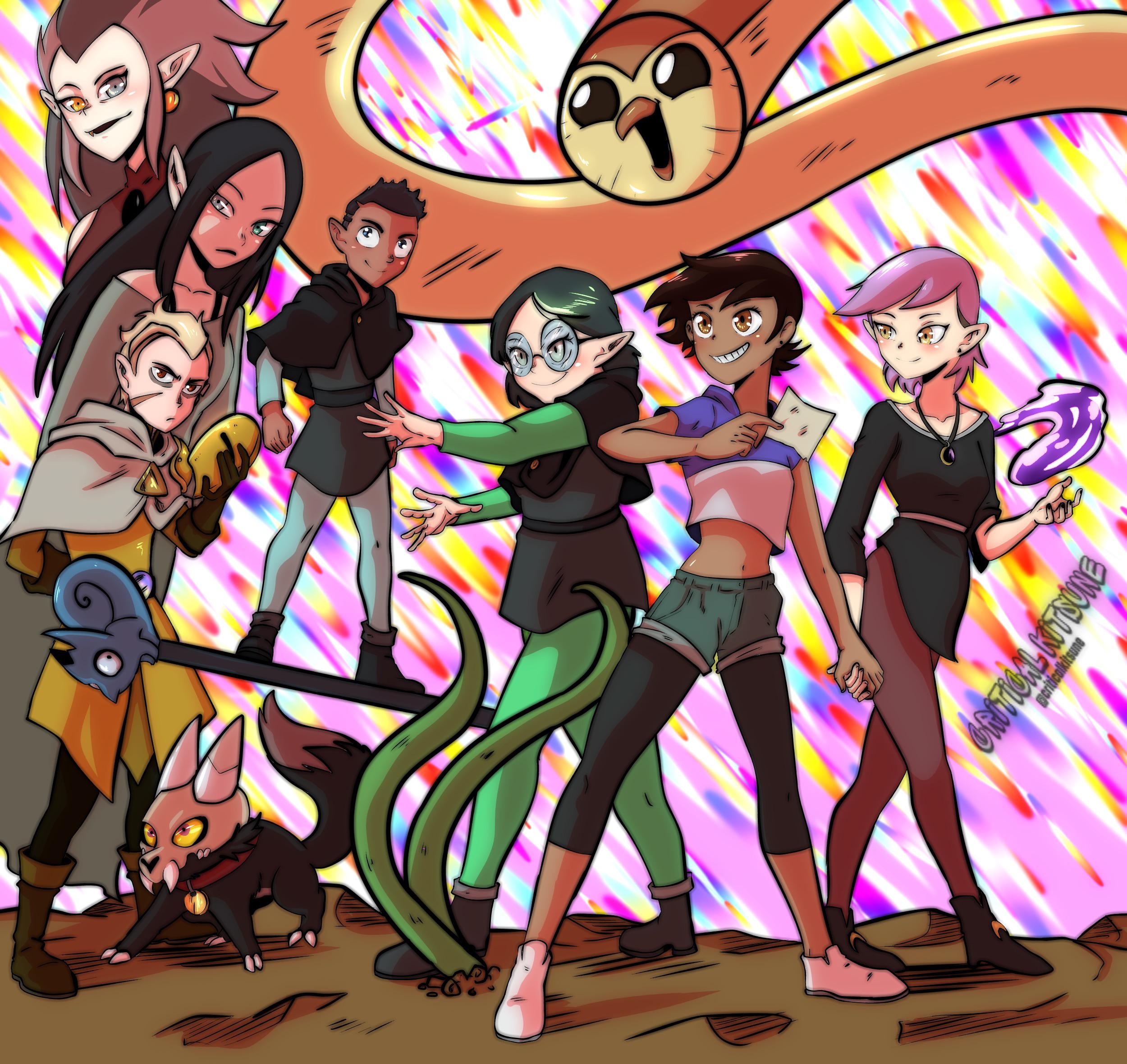 I love this show so much (art by me) r/TheOwlHouse