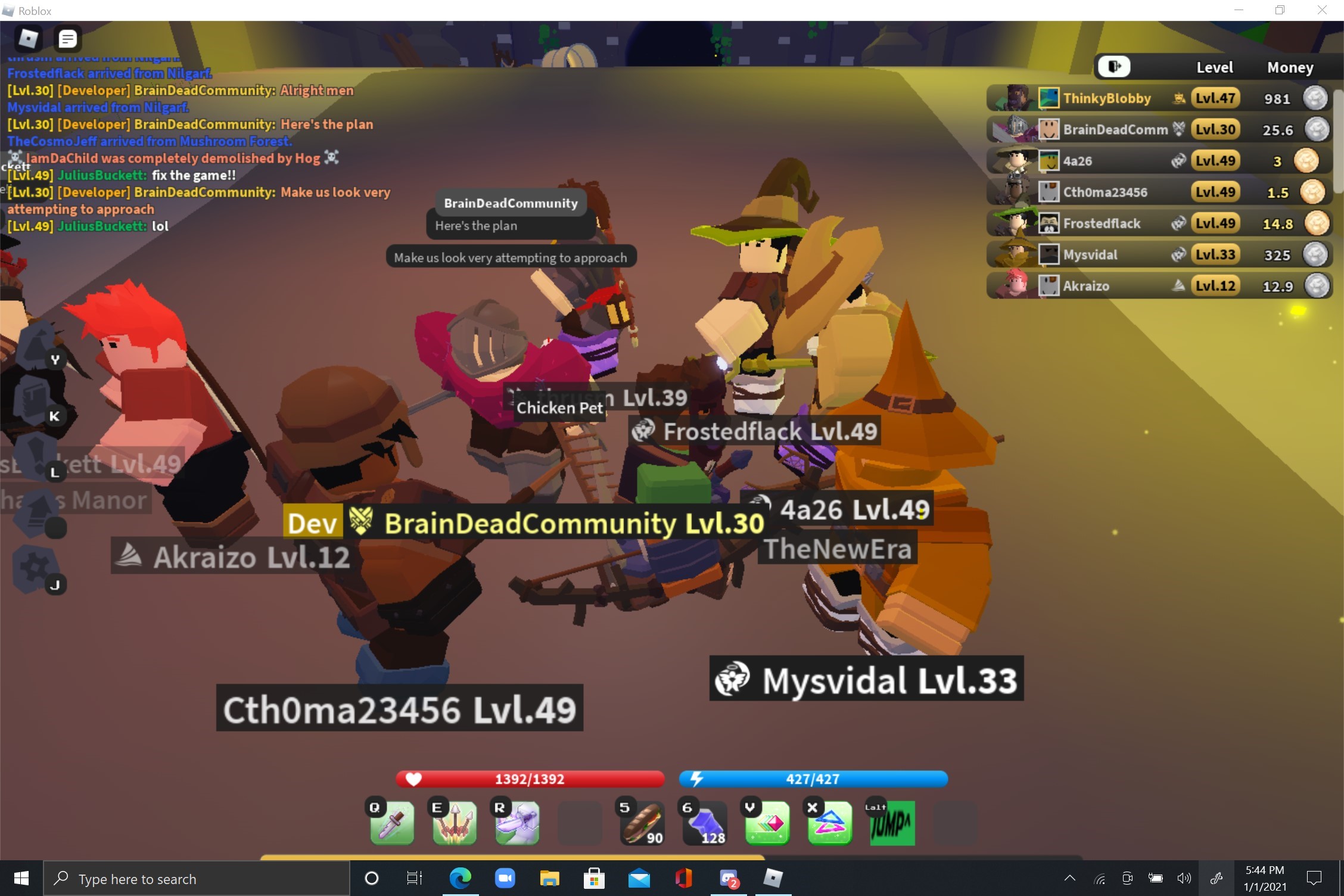 Colosseum shenanigans Vesteria