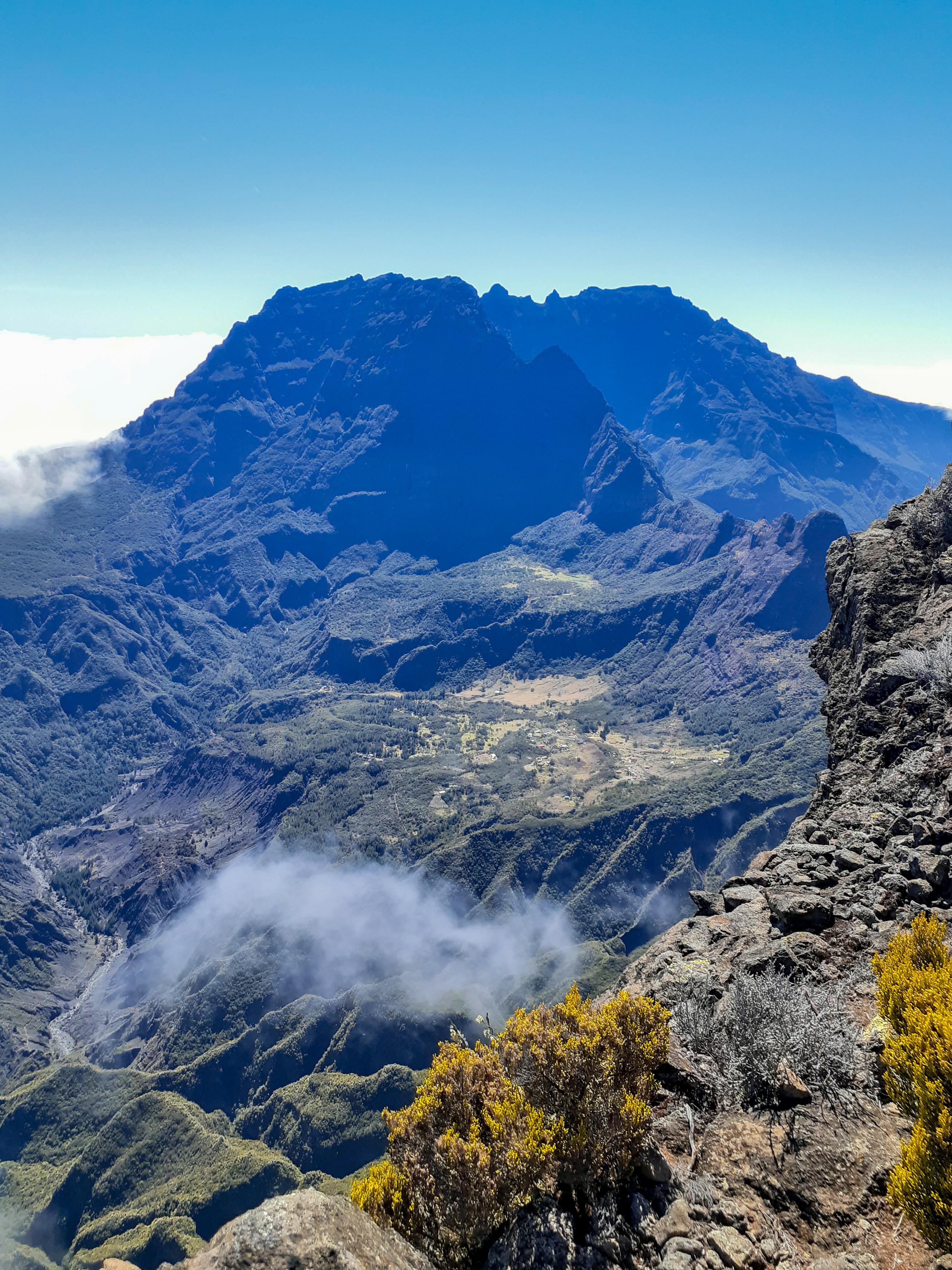 Piton des Neiges the highest point in the Indian Ocean. Phenomal