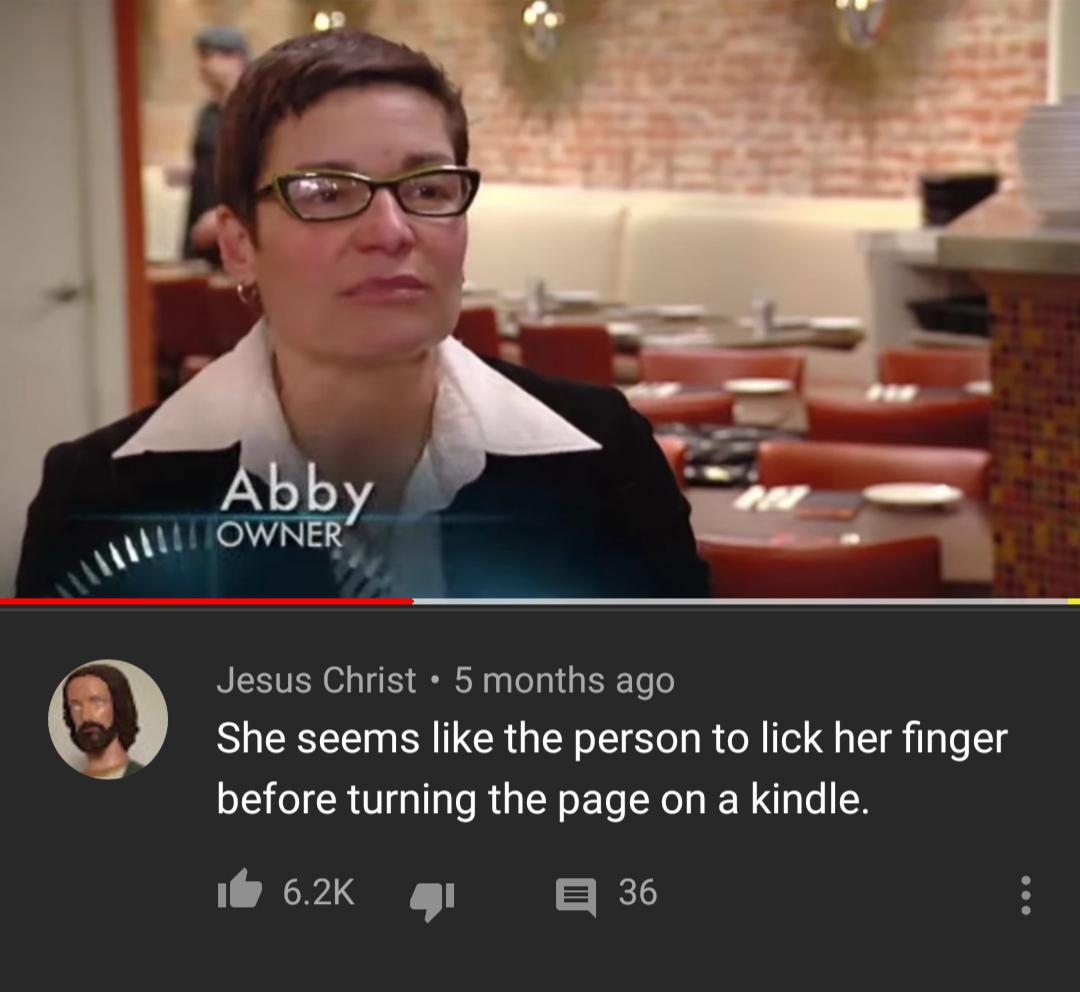 Some Lady on Kitchen Nightmares r/rareinsults