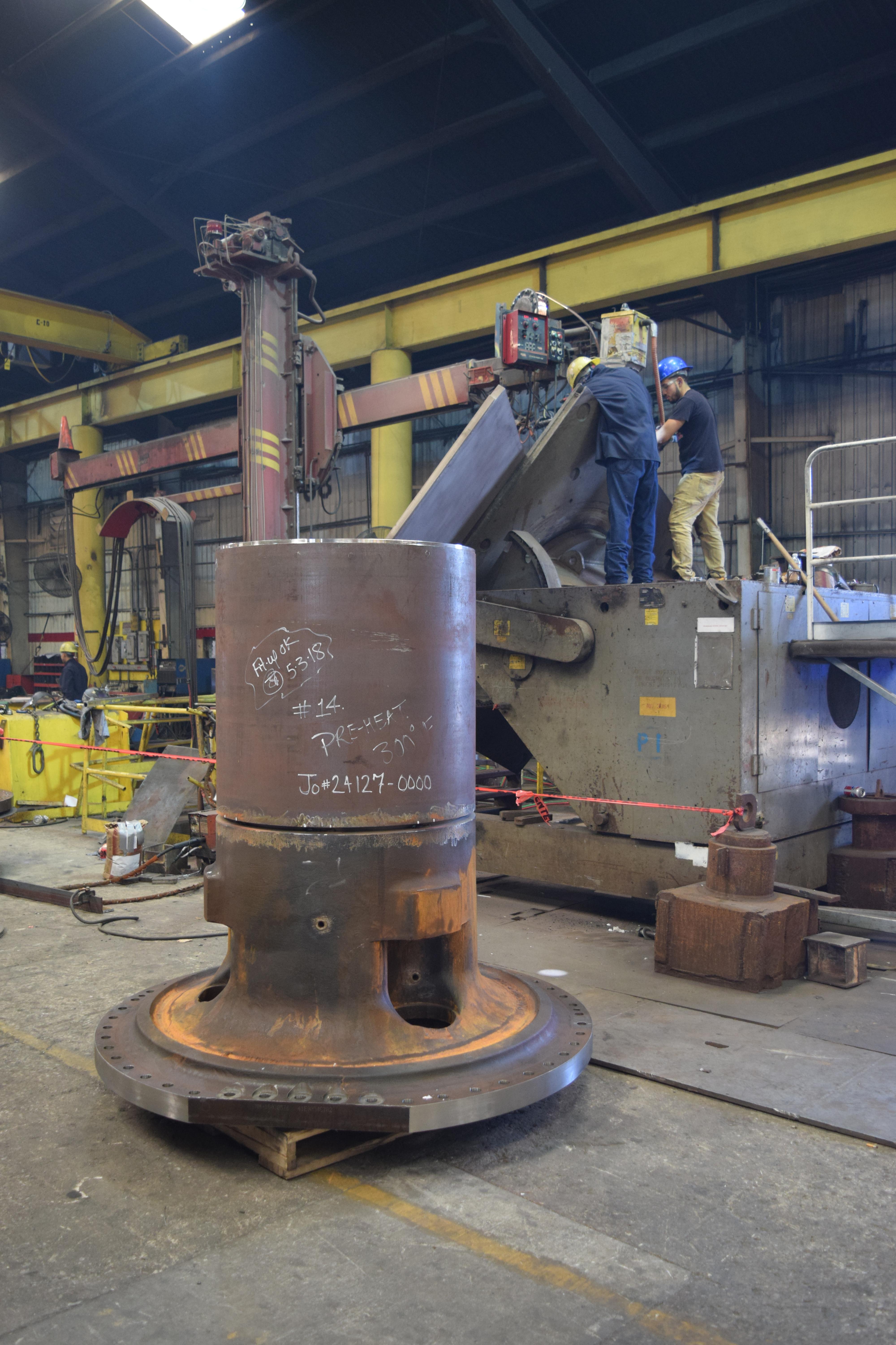 Took a tour in a steel fab shop today r/EngineeringPorn