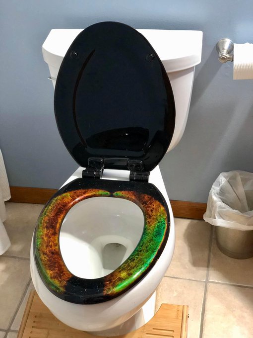 A "Mood Ring" Toilet Seat r/ofcoursethatsathing