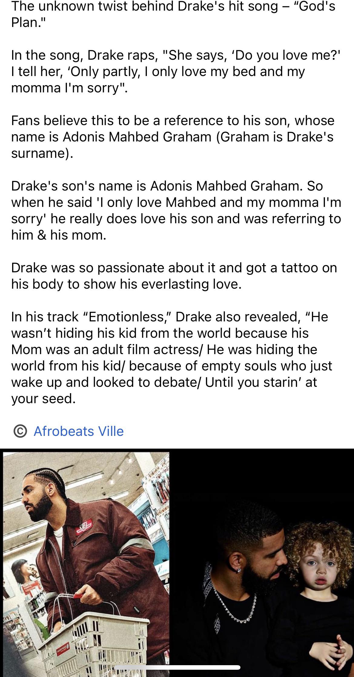 Facebook never dissapoints 😂 r/Drizzy