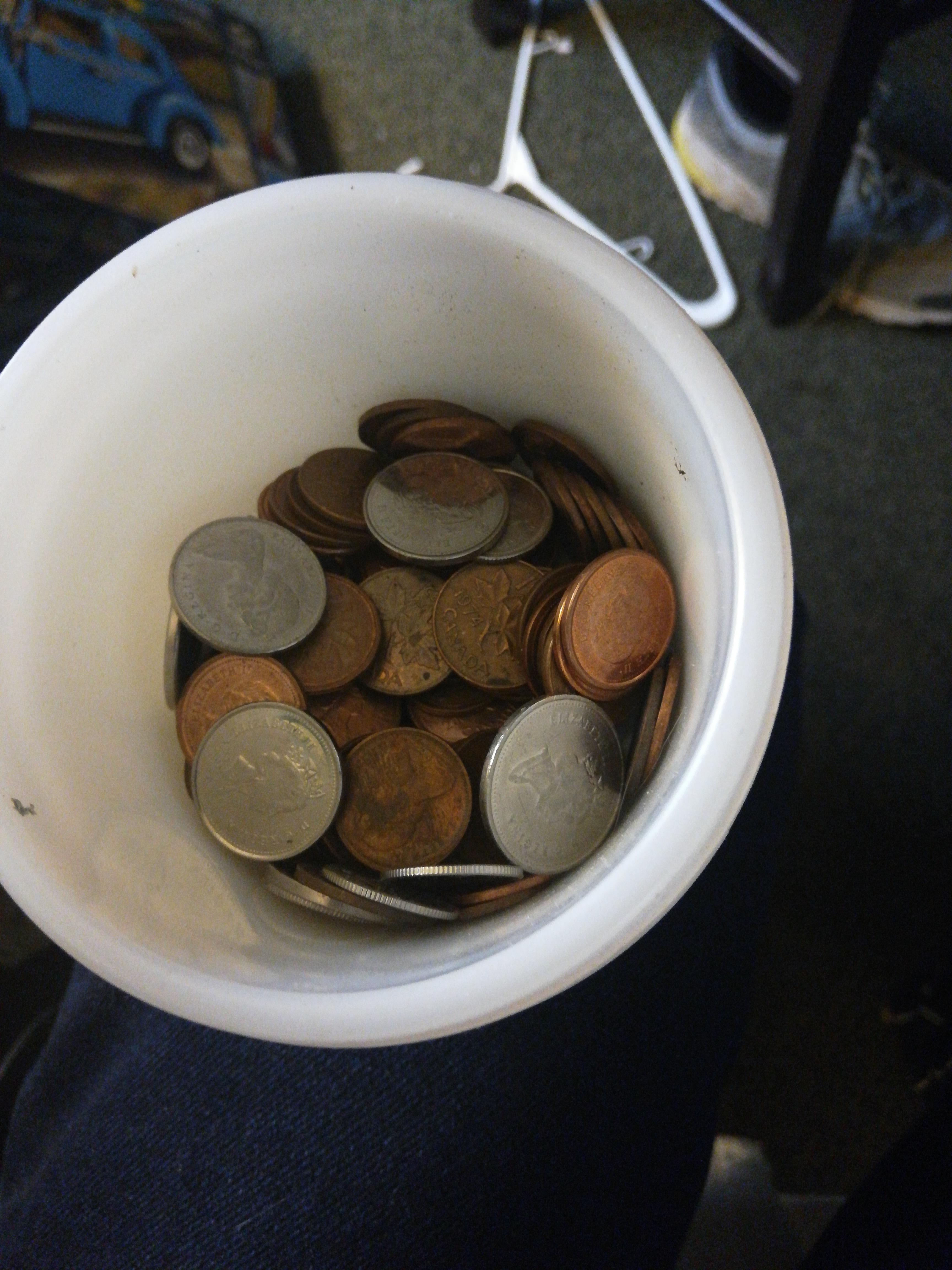 Coinstar find, I live near the Canadian border, this happens alot r/coins