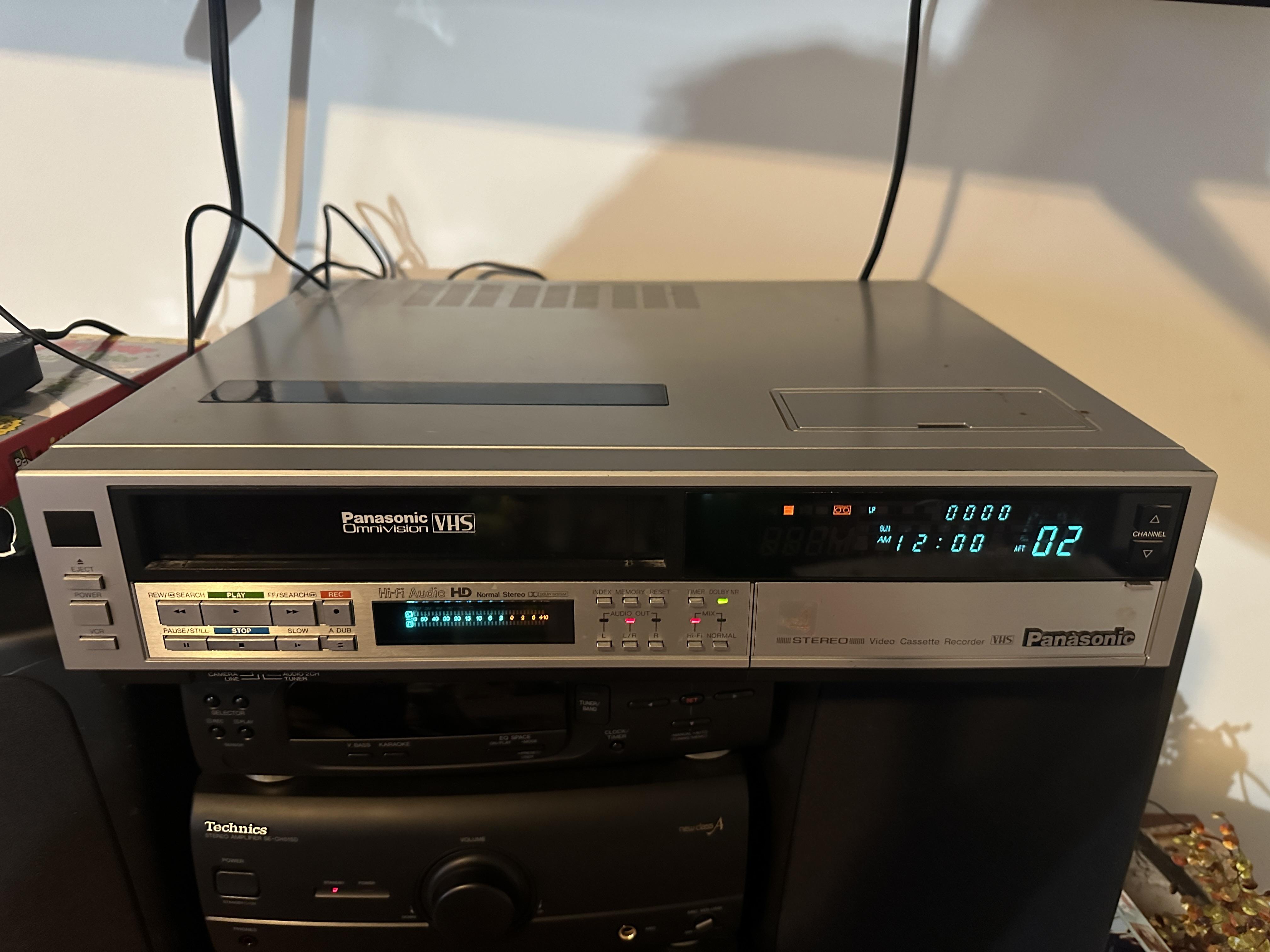 Bought this VCR for 10 bucks. It was eating tapes so I shelved for