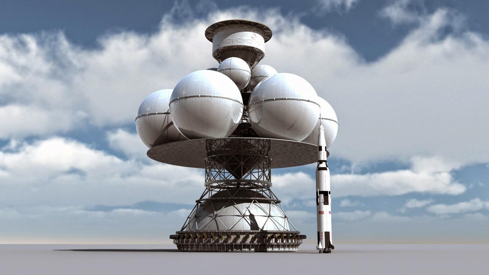 Project Daedalus, 1970s interstellar ship. Floating factories in