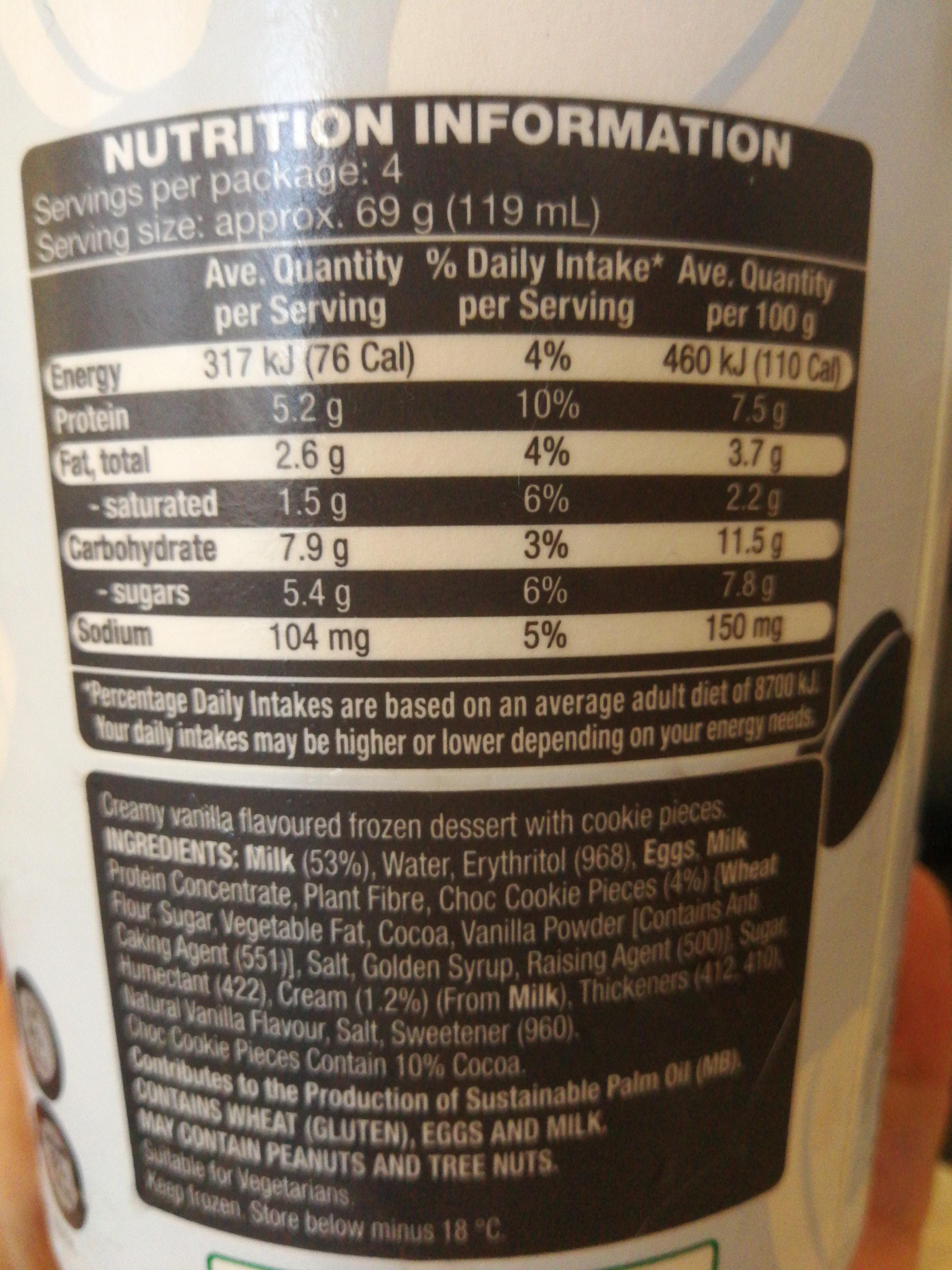 PSA Aldi has 2 new flavours for kenny's ice cream cookies and cream