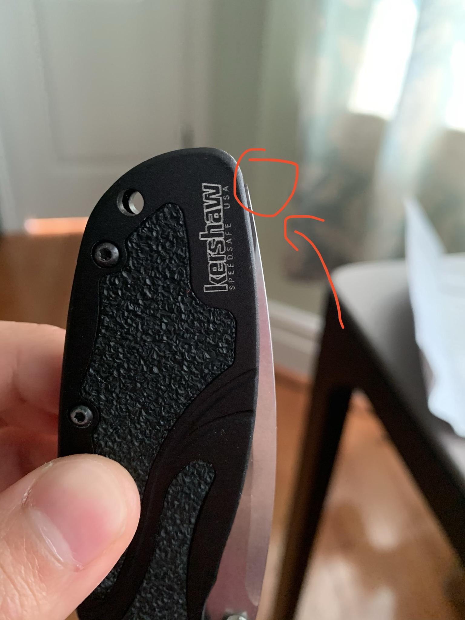 Any ideas on how to fix a Kershaw detent? The detent is weak and the