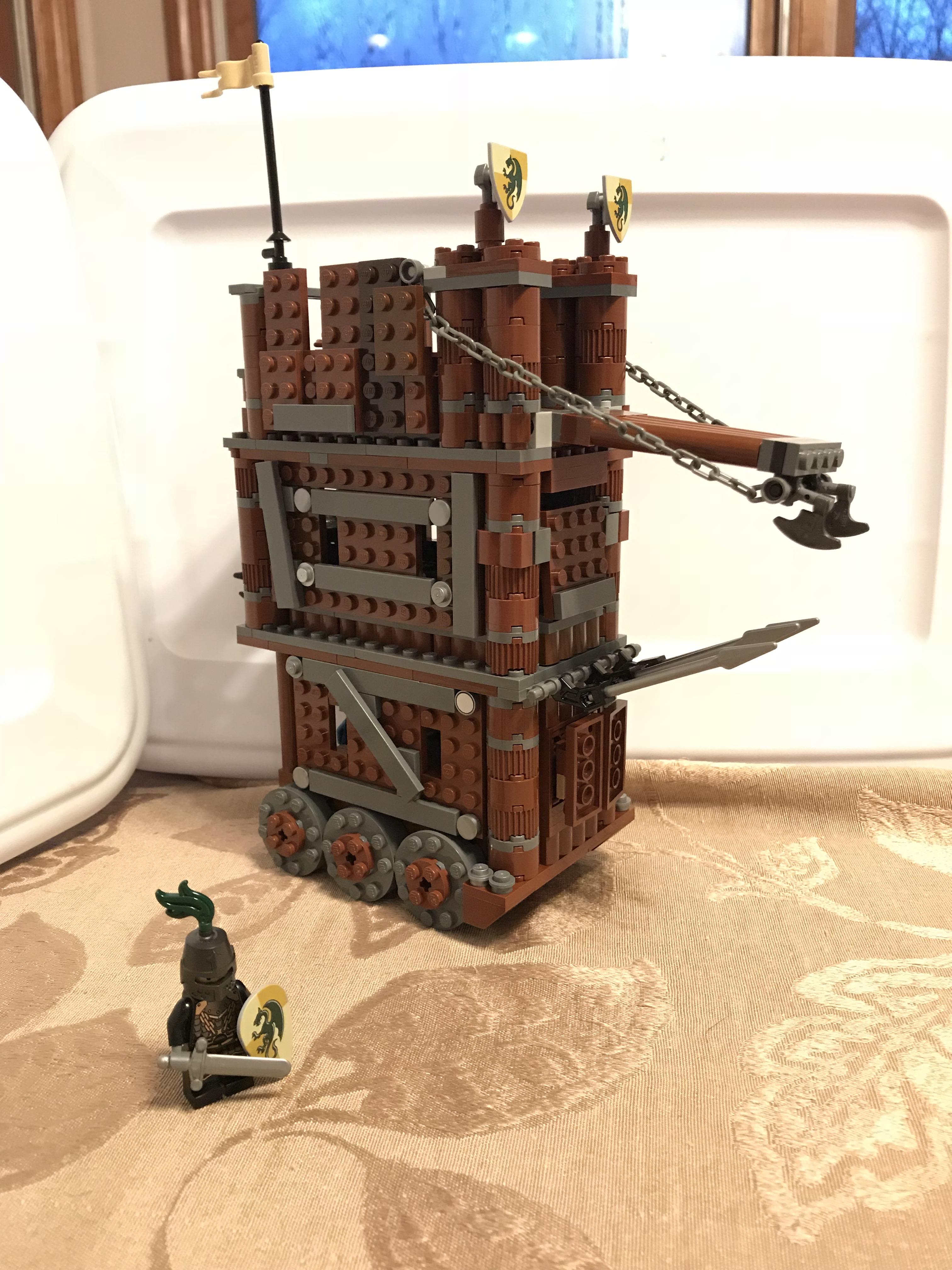 Siege tower r/lego