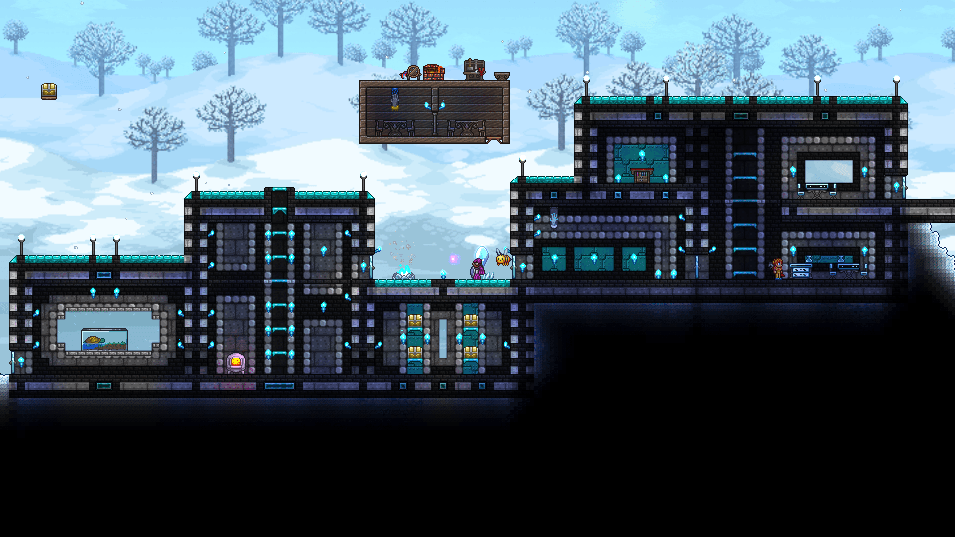 WIP Design for the Snow NPCs, never tried playing around with paint